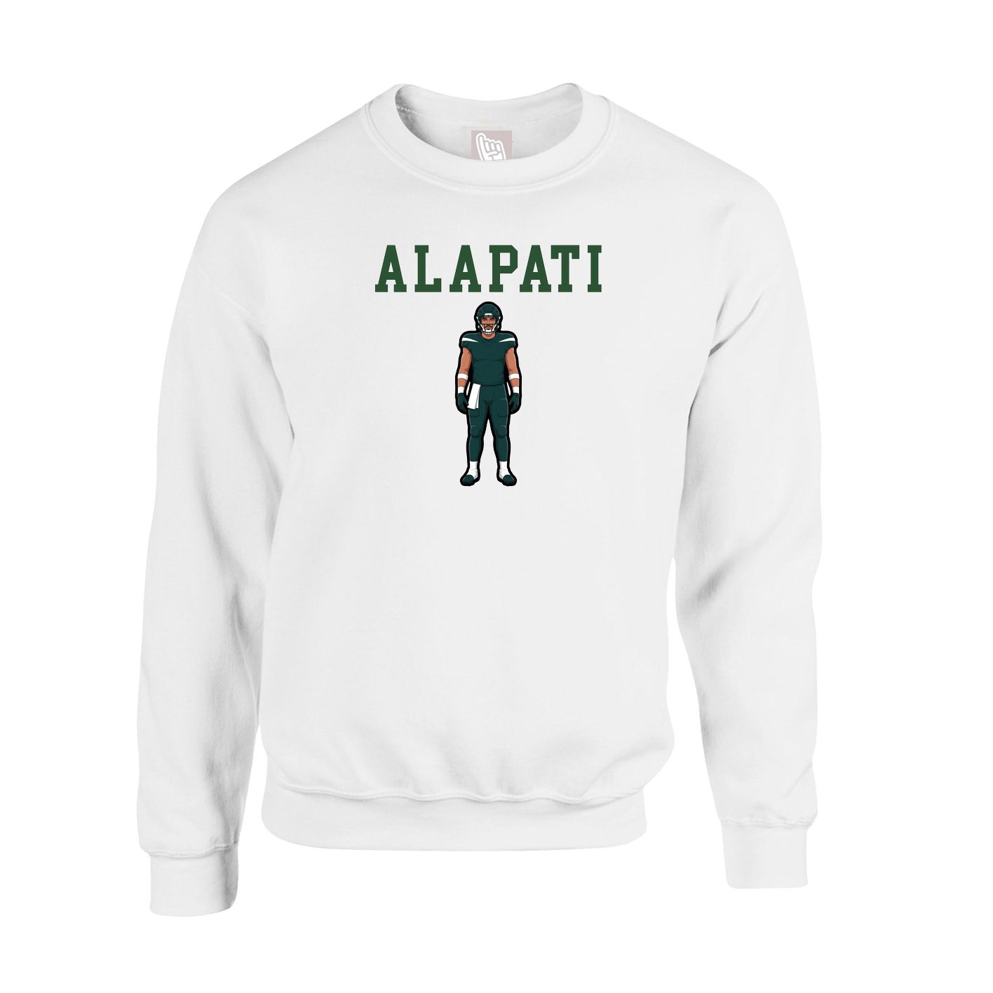 Fleece Crew — Shirsey in White