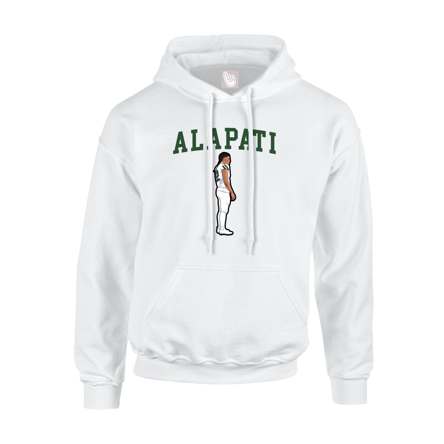 Youth Hoodie — Shirsey in White