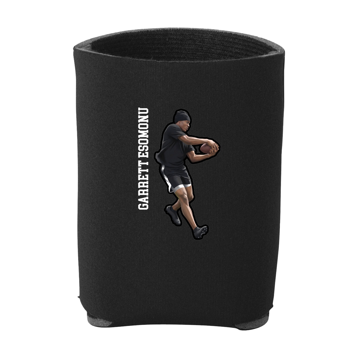 Can Holder — Name Vertical in Black