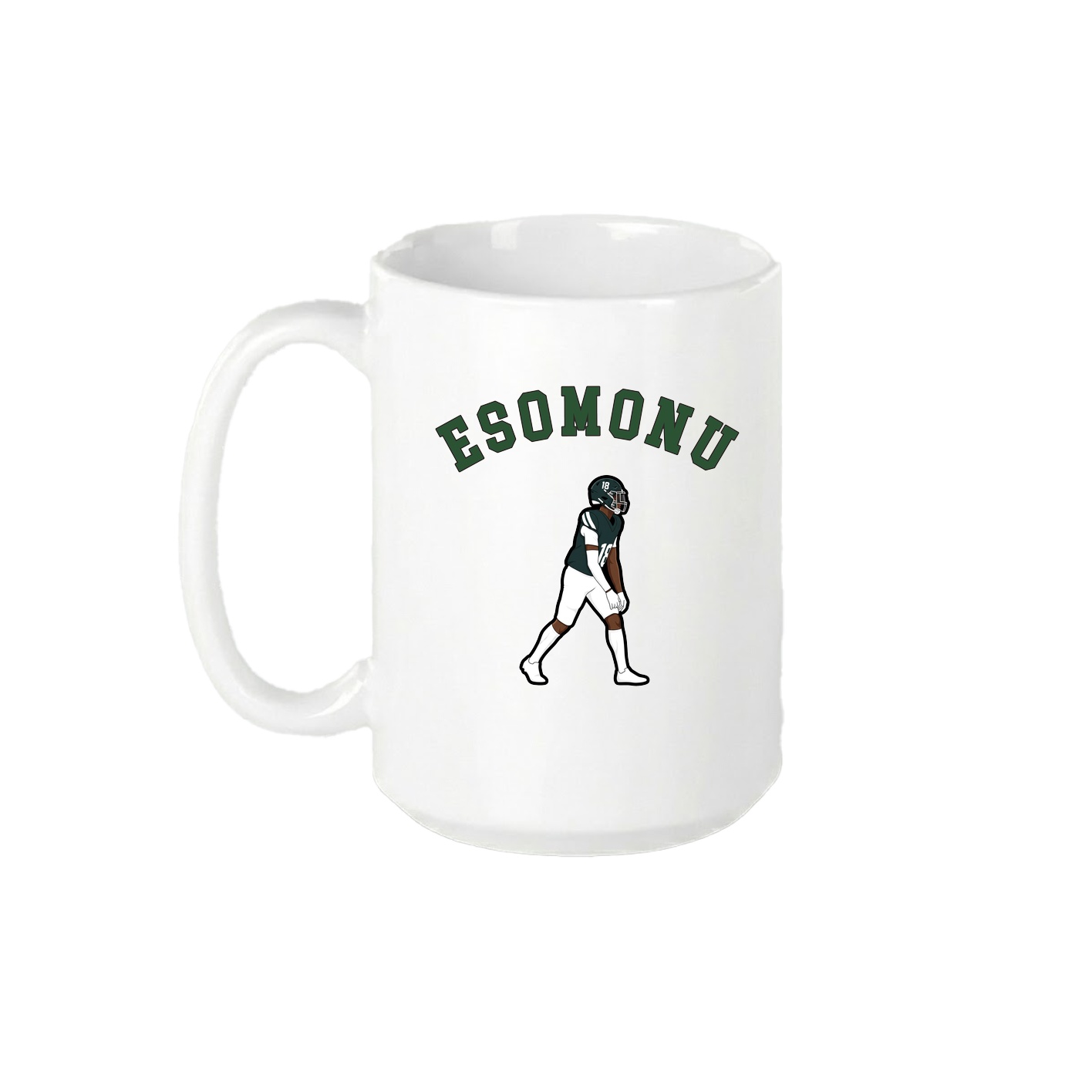15oz Coffee Mug — Shirsey Arch in White
