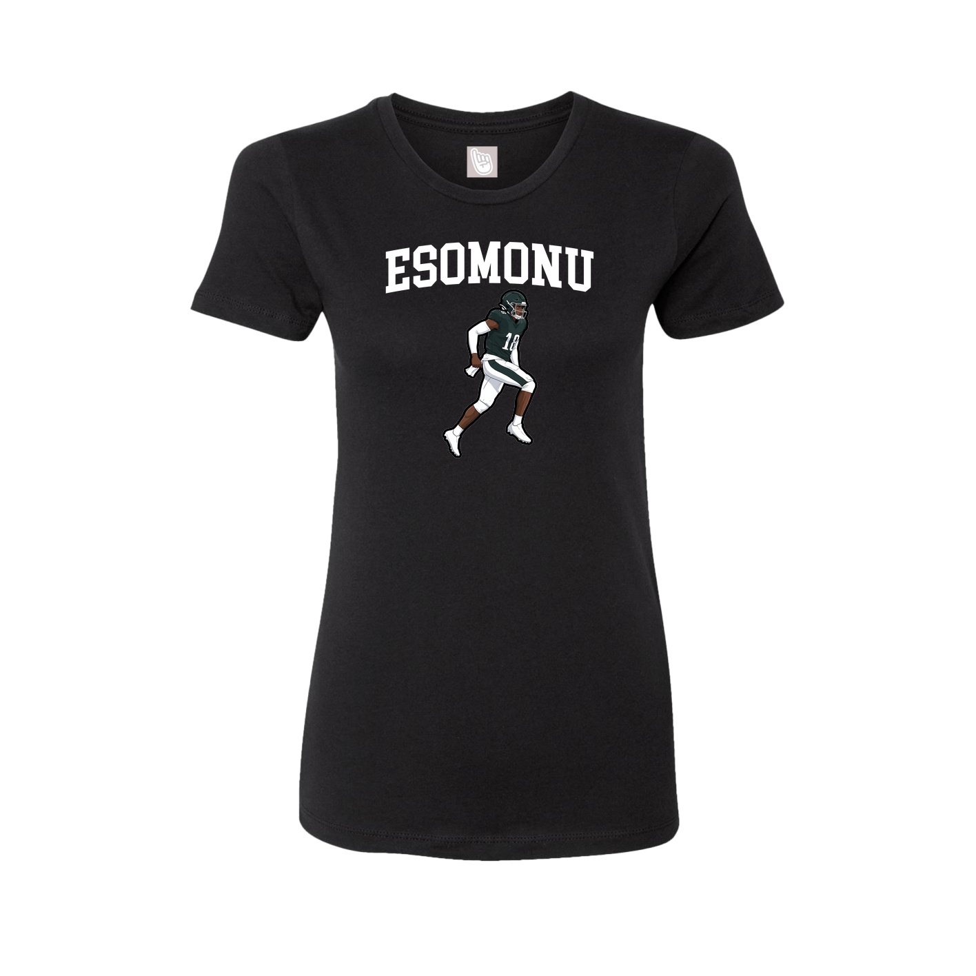 Fitted Women's Tee — Shirsey in Black