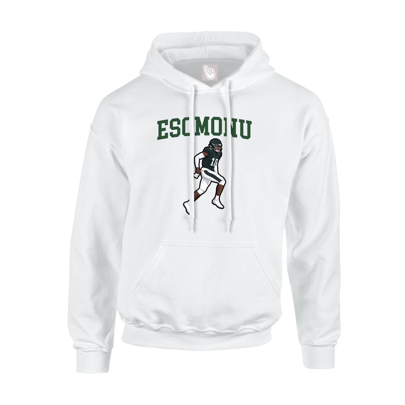 Youth Hoodie — Shirsey in White
