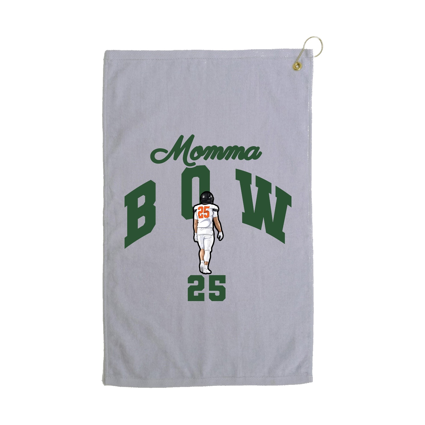 Golf Towel — Mothers Day Arch in Grey