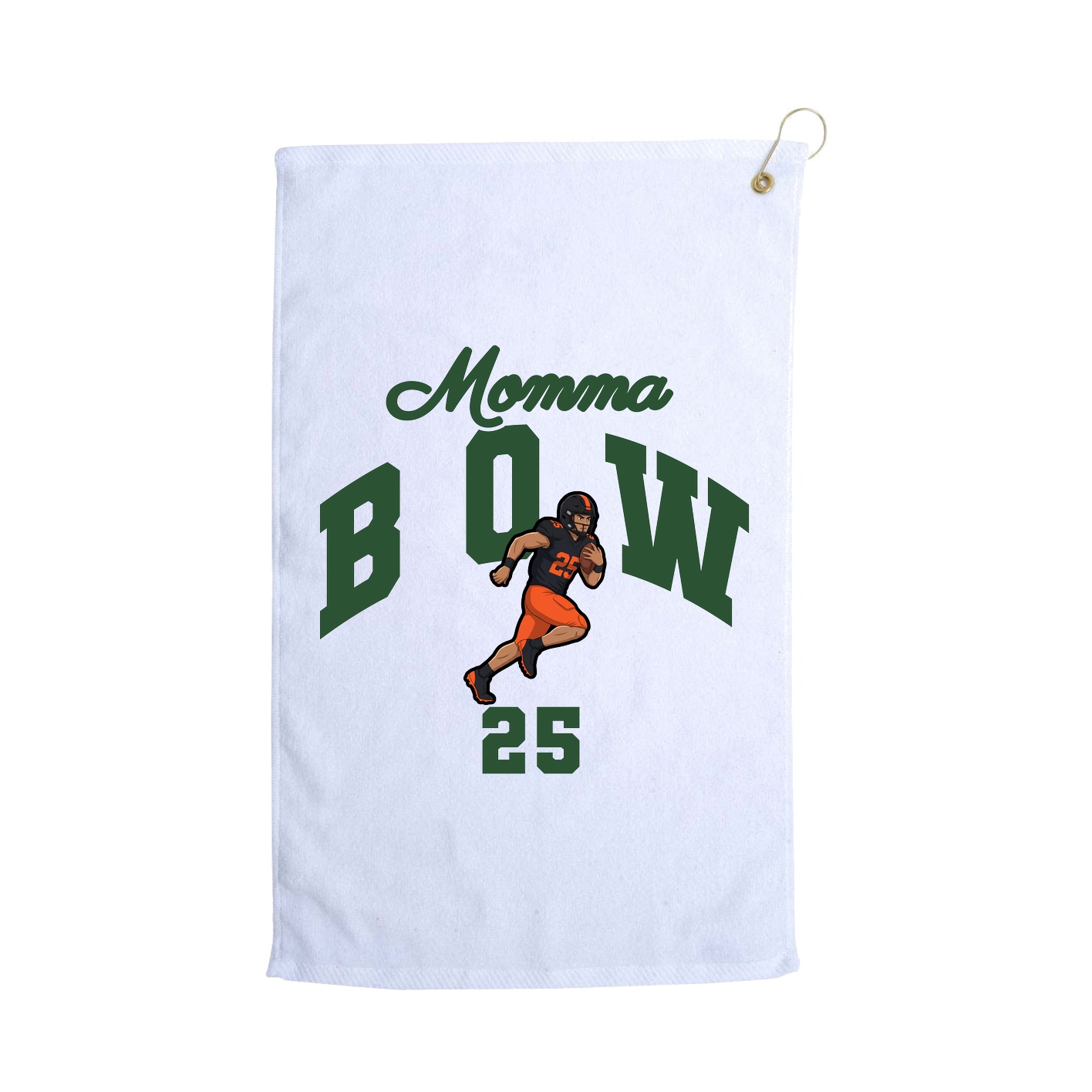 Golf Towel — Mothers Day Arch in White