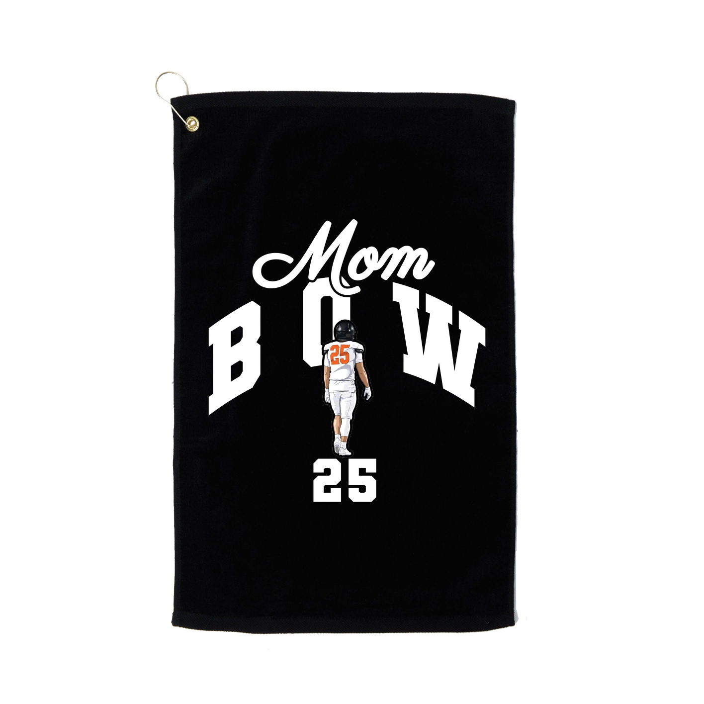 Golf Towel — Mothers Day Arch in Black