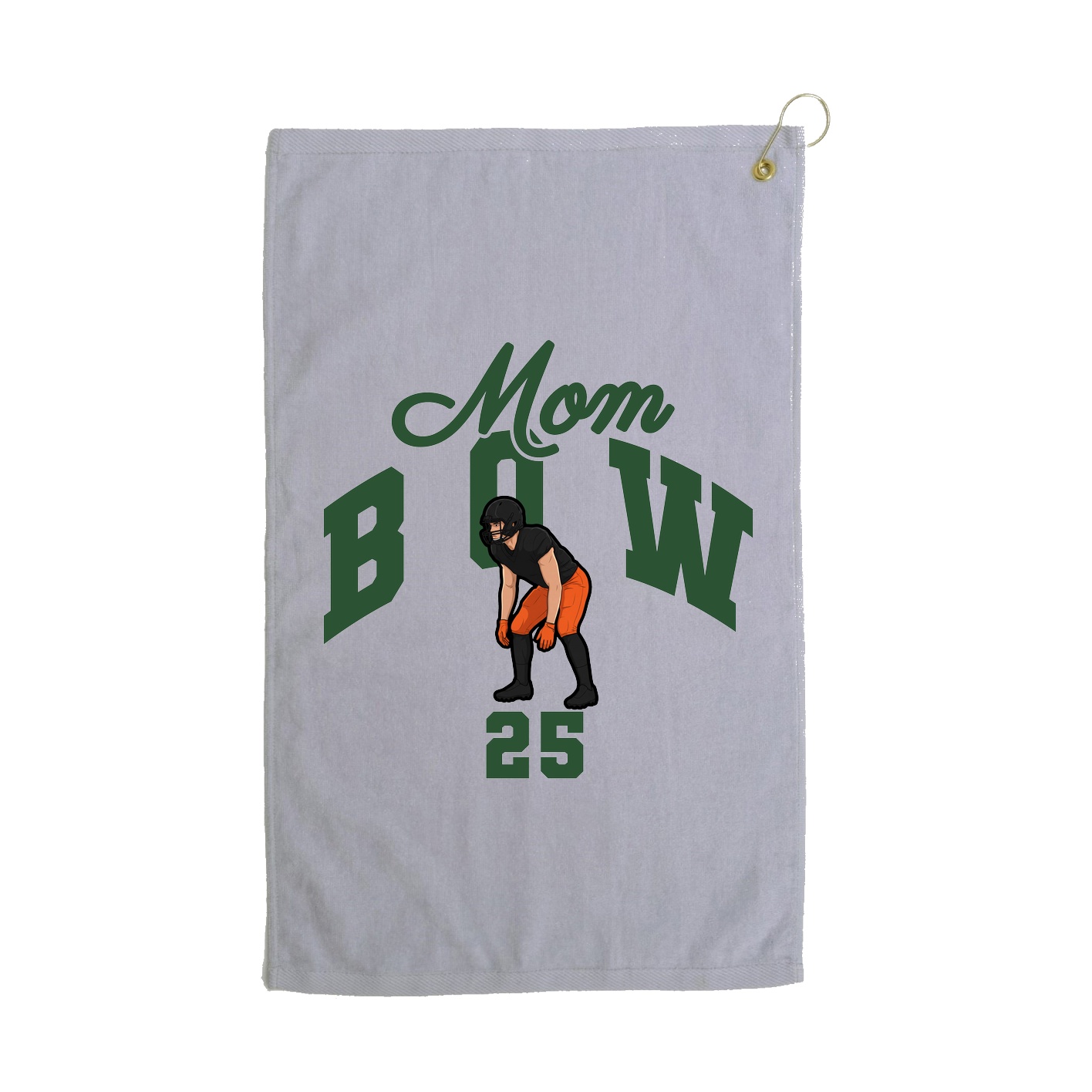 Golf Towel — Mothers Day Arch in Grey