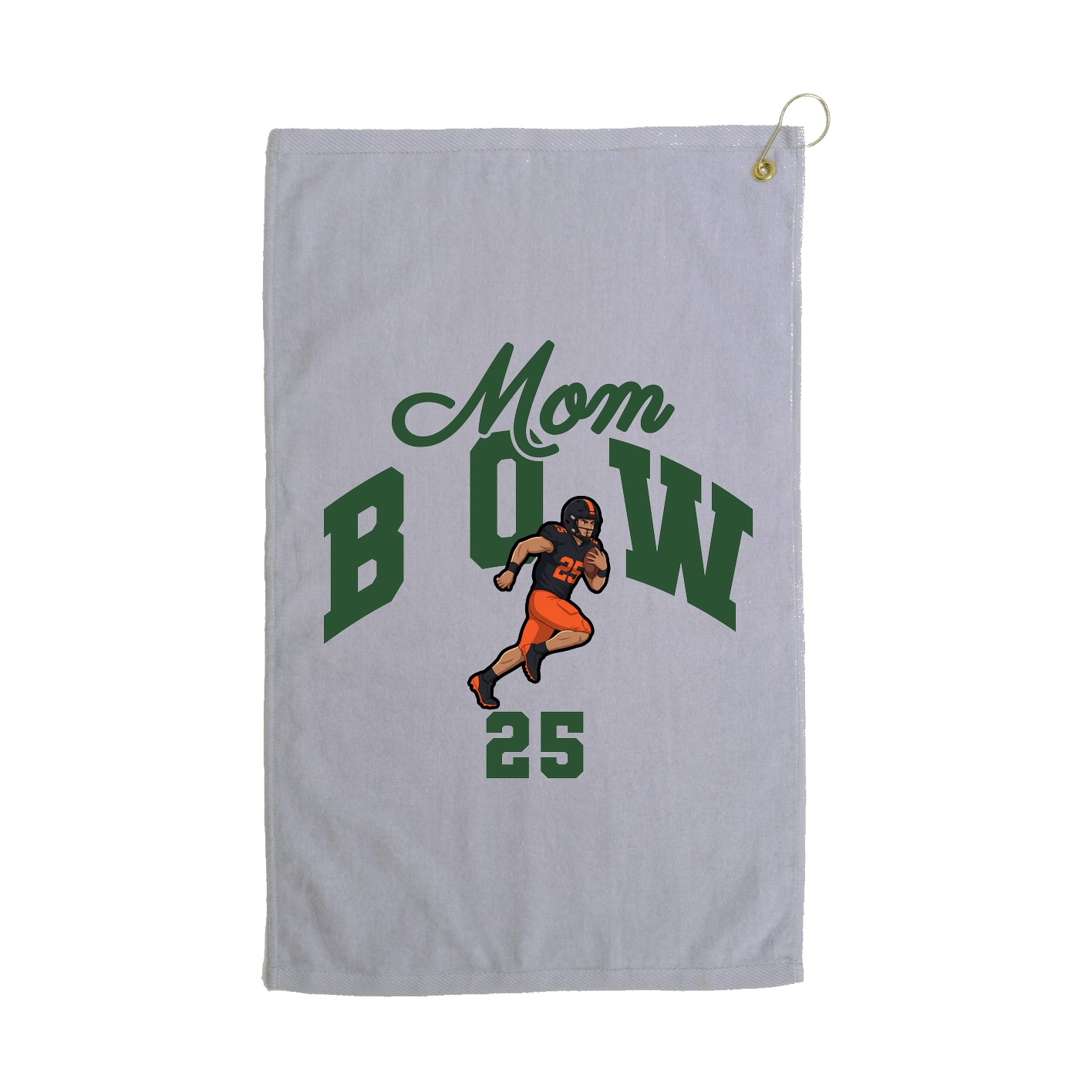 Golf Towel — Mothers Day Arch in Grey
