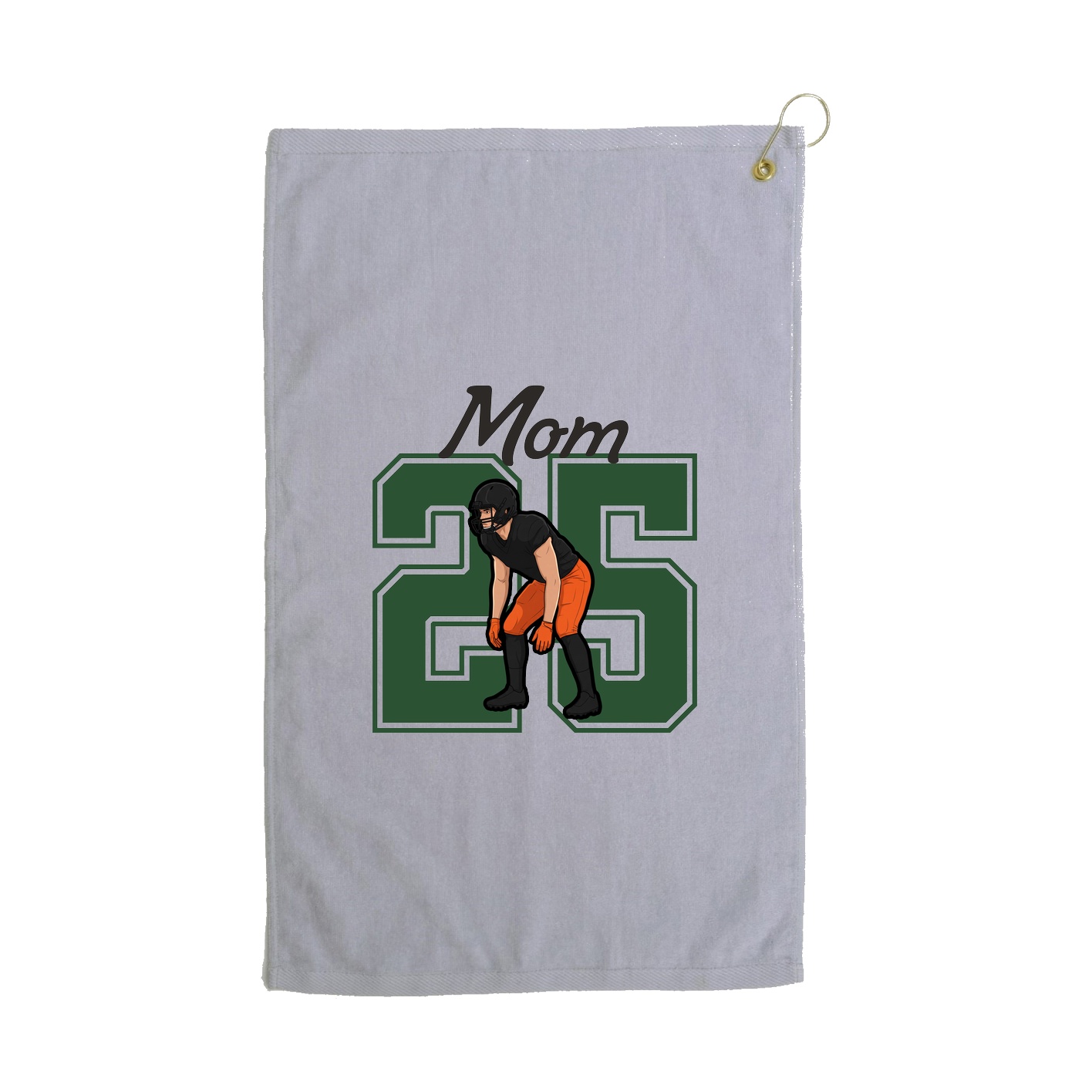 Golf Towel — Mothers Day Shirsey in Grey