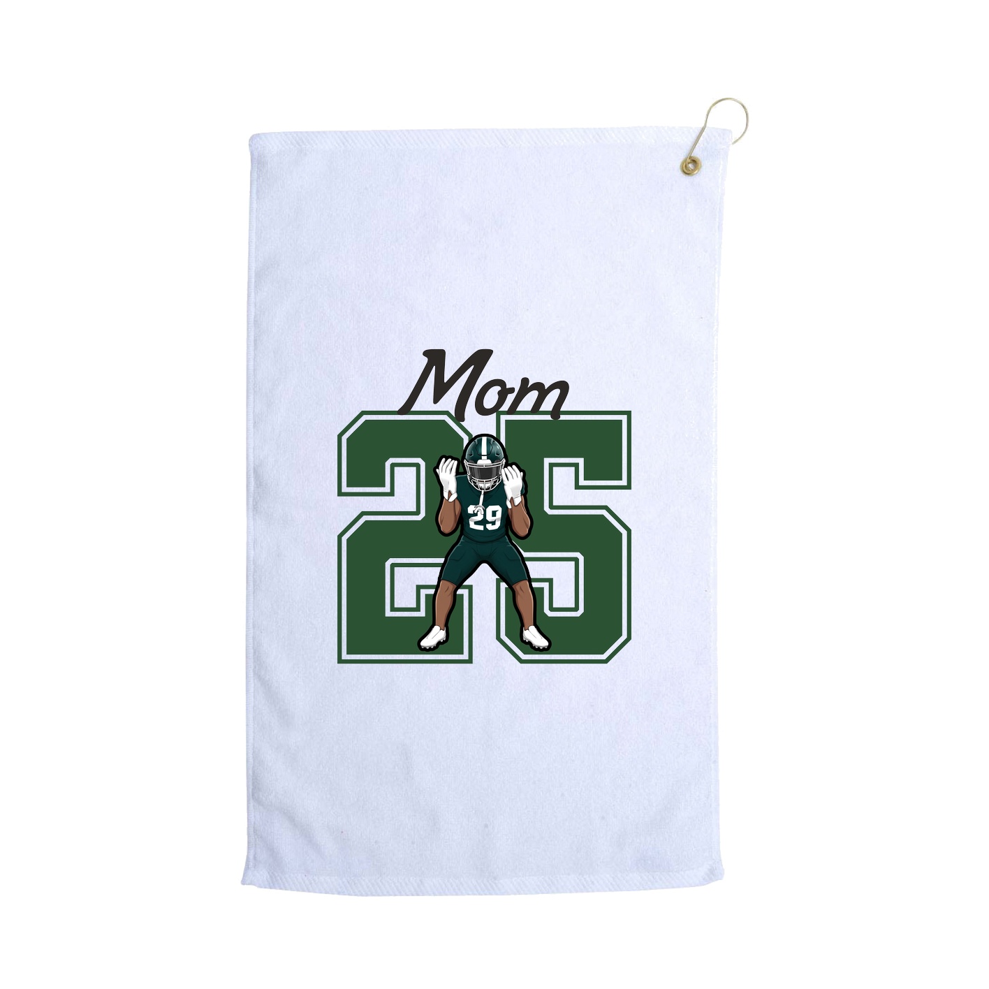 Golf Towel — Mothers Day Shirsey in White