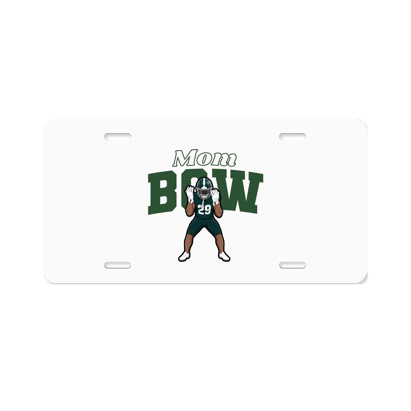 License Plate — Mothers Day Block in Classic