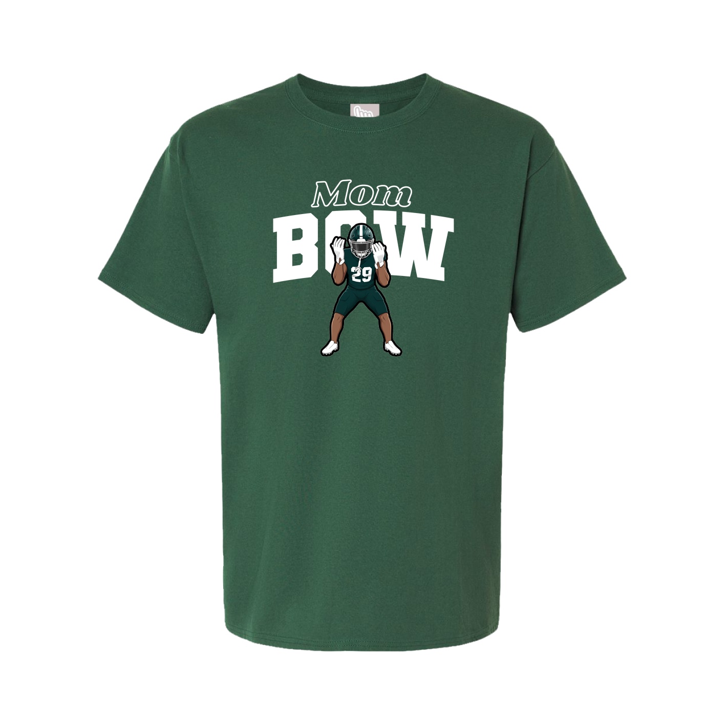 Youth Tee — Mothers Day Block in Green