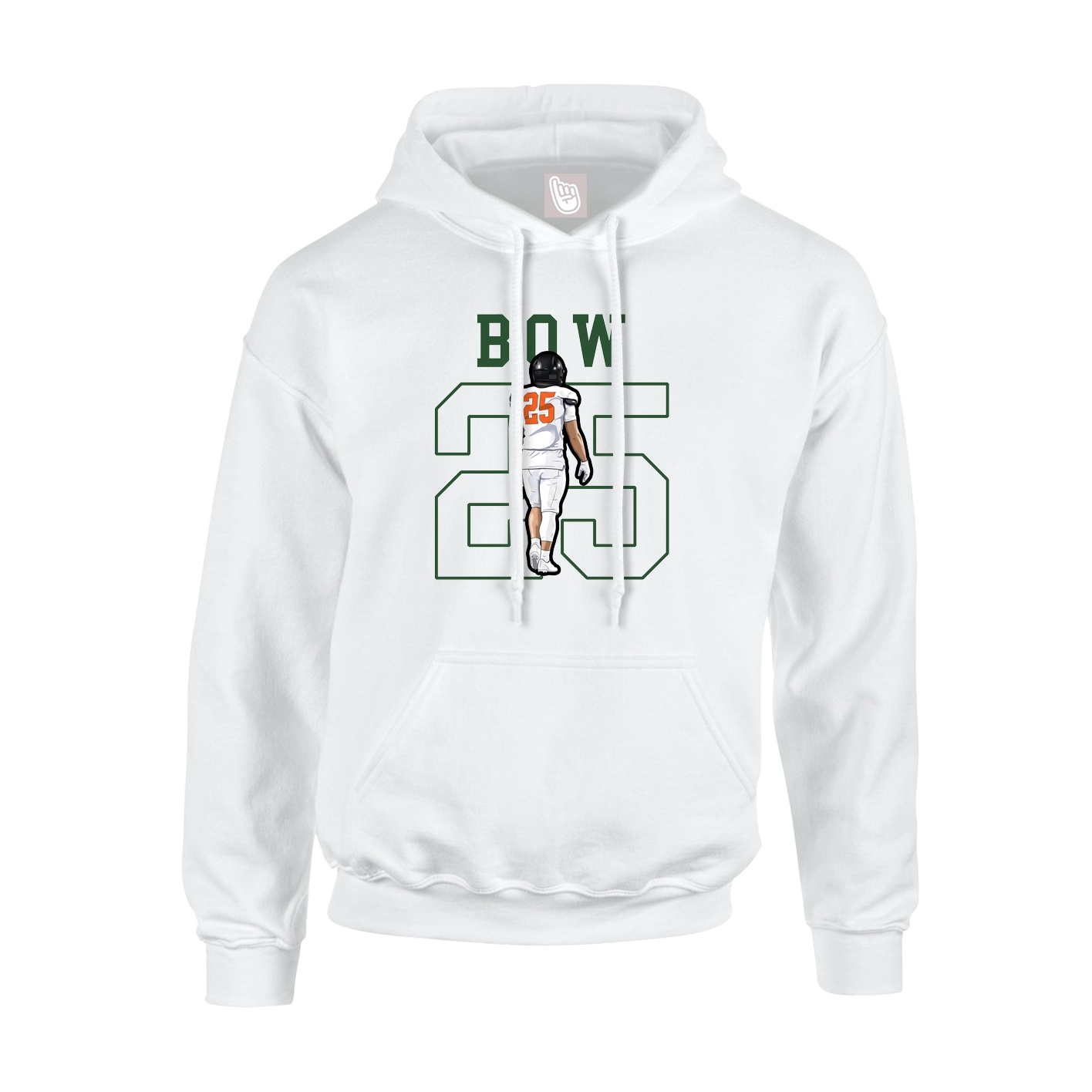 Youth Hoodie — Shirsey in White