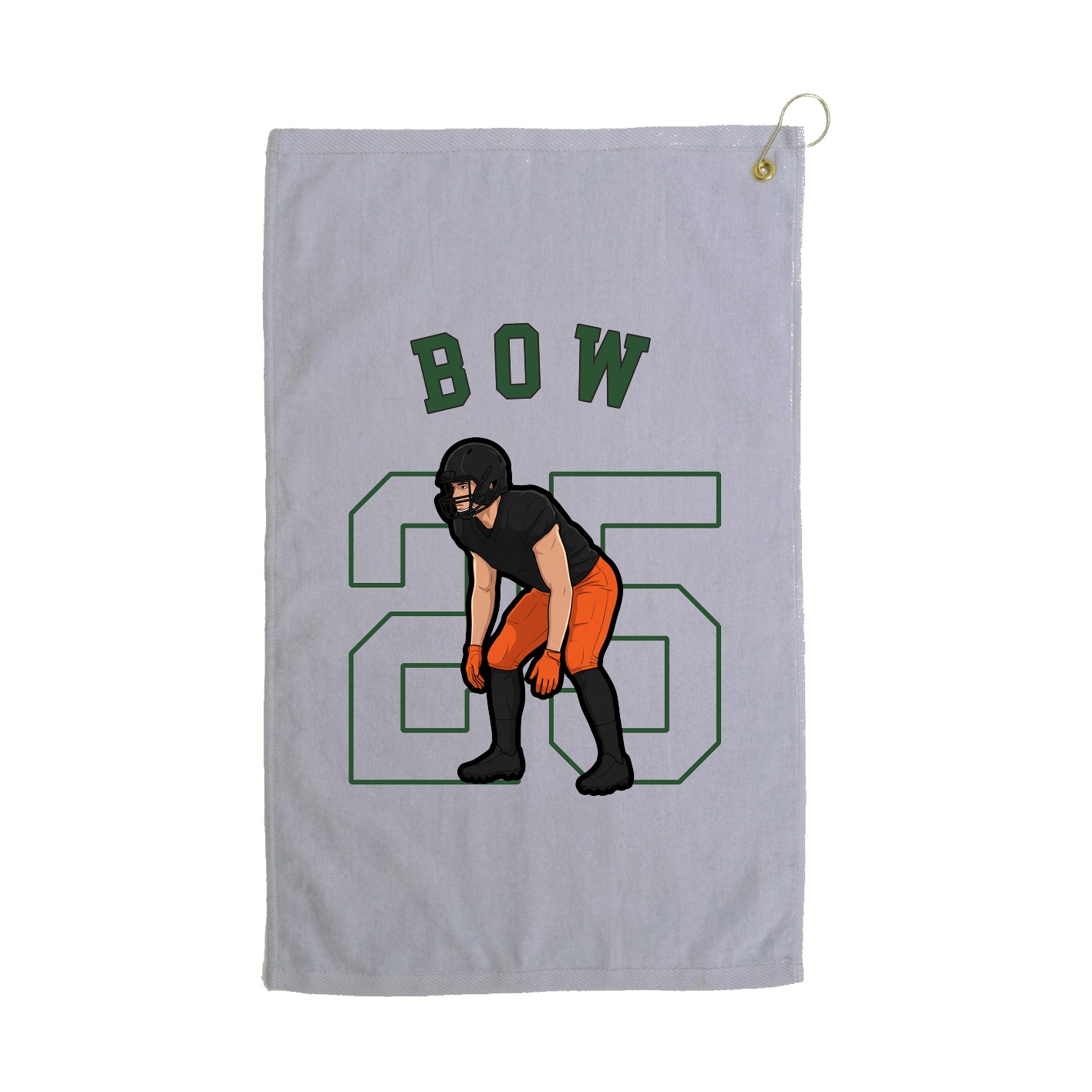 Golf Towel — Shirsey Arch in Grey