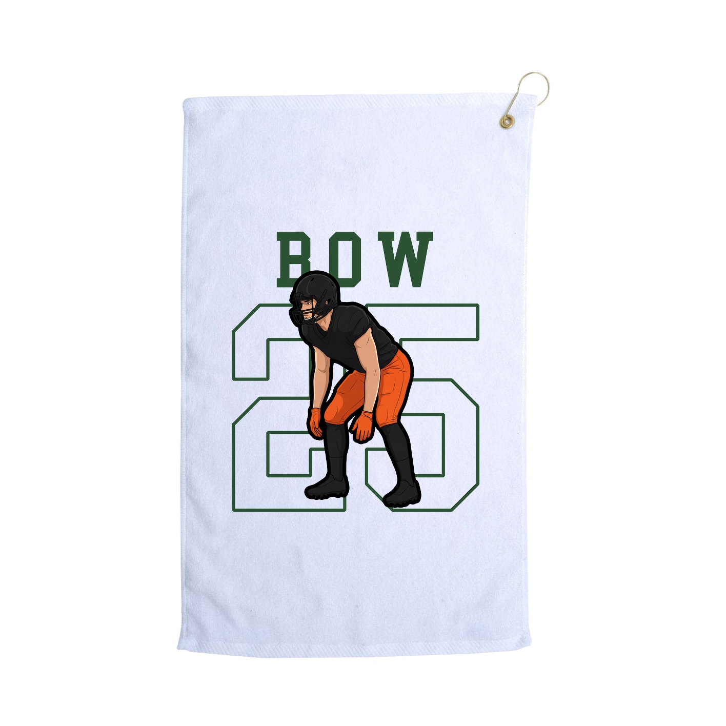 Golf Towel — Shirsey in White