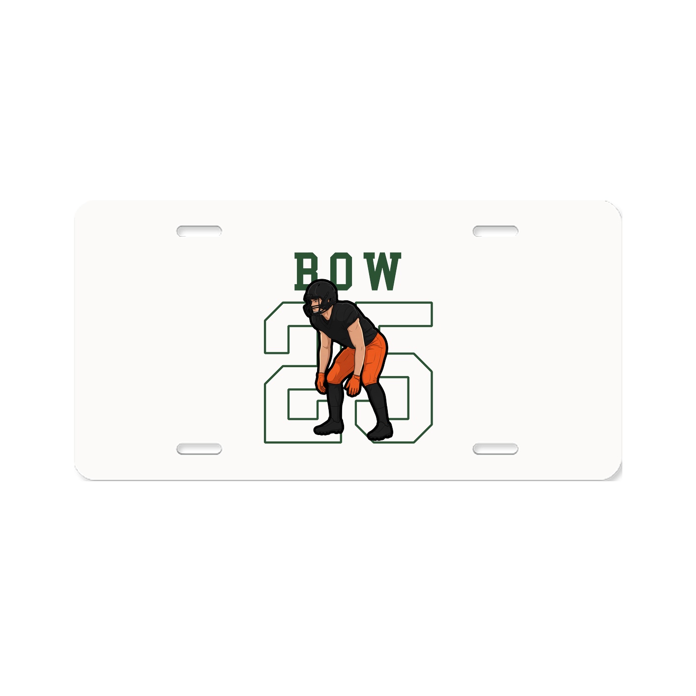License Plate — Shirsey in Classic