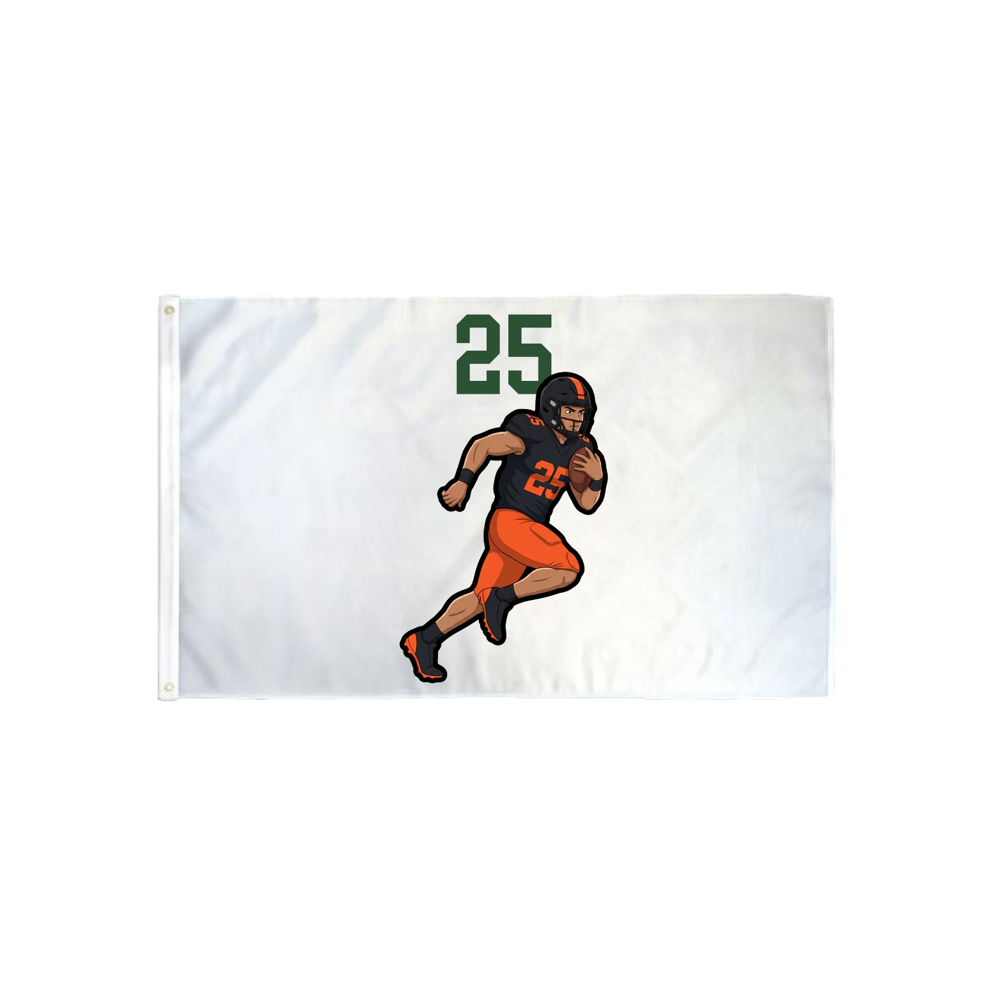 3x5 Flag — Number Top in Classic
