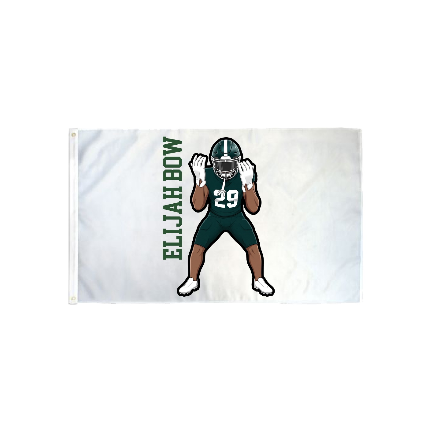 3x5 Flag — Name Vertical in Classic