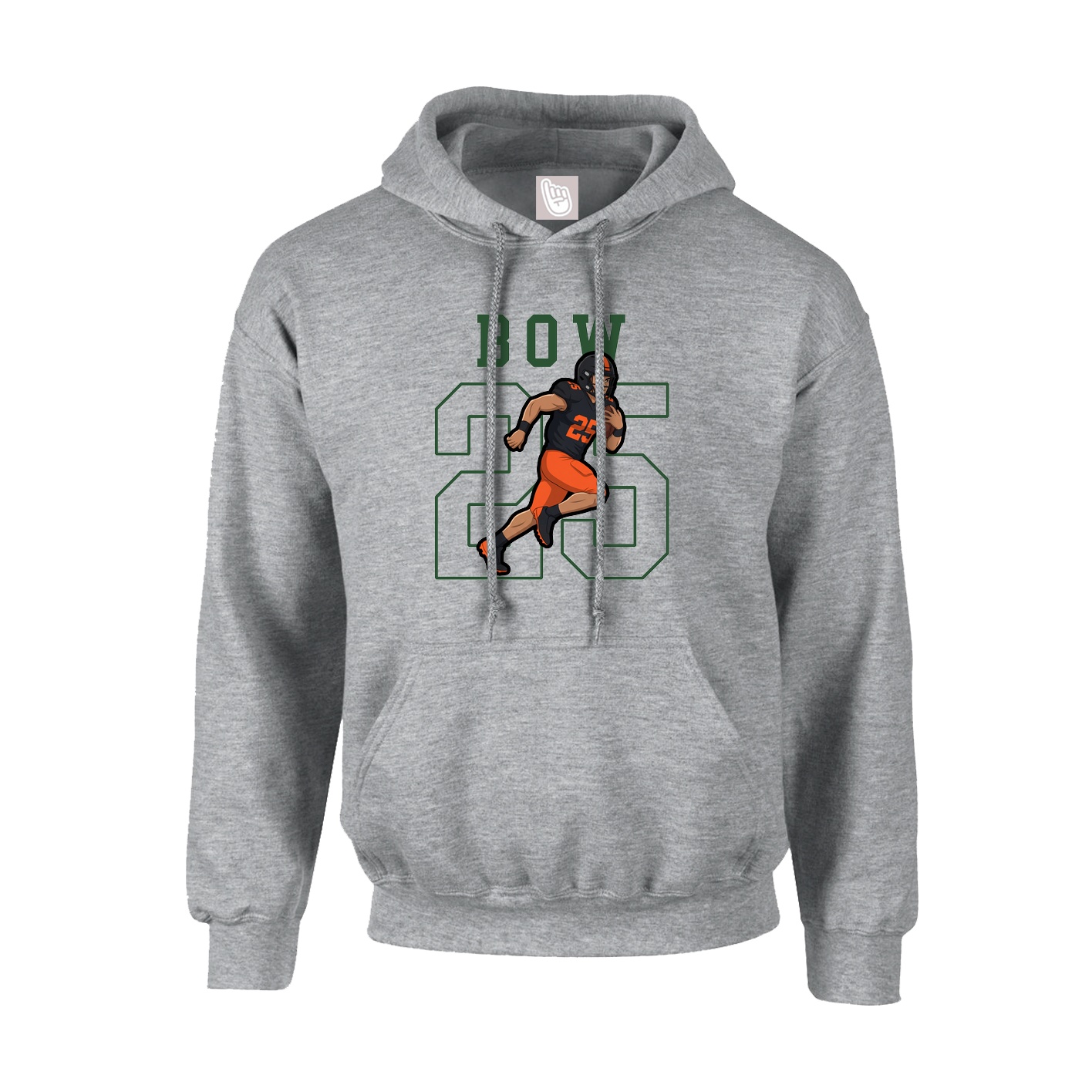 Youth Hoodie — Shirsey in Grey
