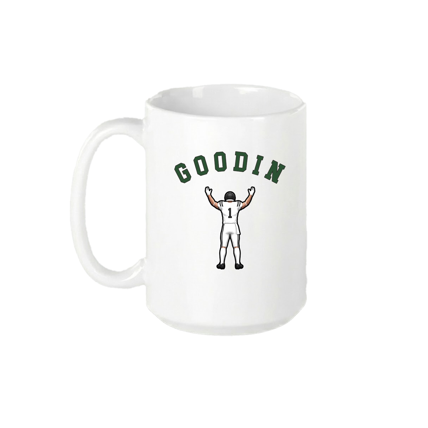 15oz Coffee Mug — Shirsey Arch in White