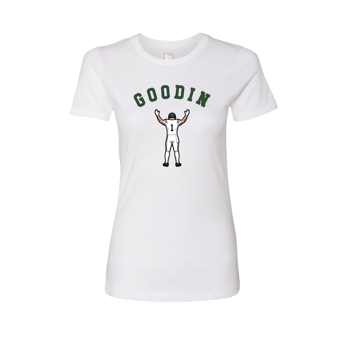 Womens Tee — Shirsey Arch in White