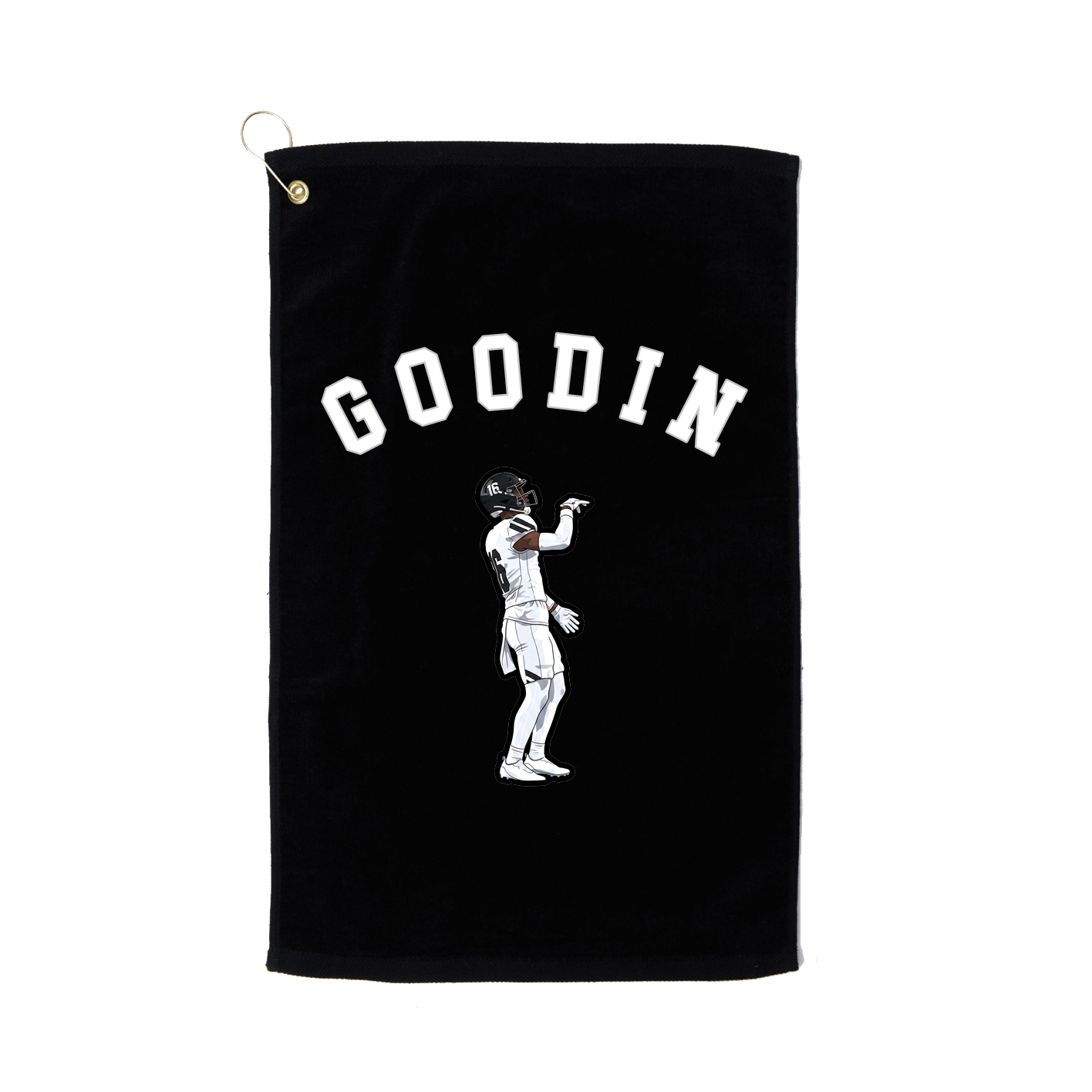 Golf Towel — Shirsey Arch in Black