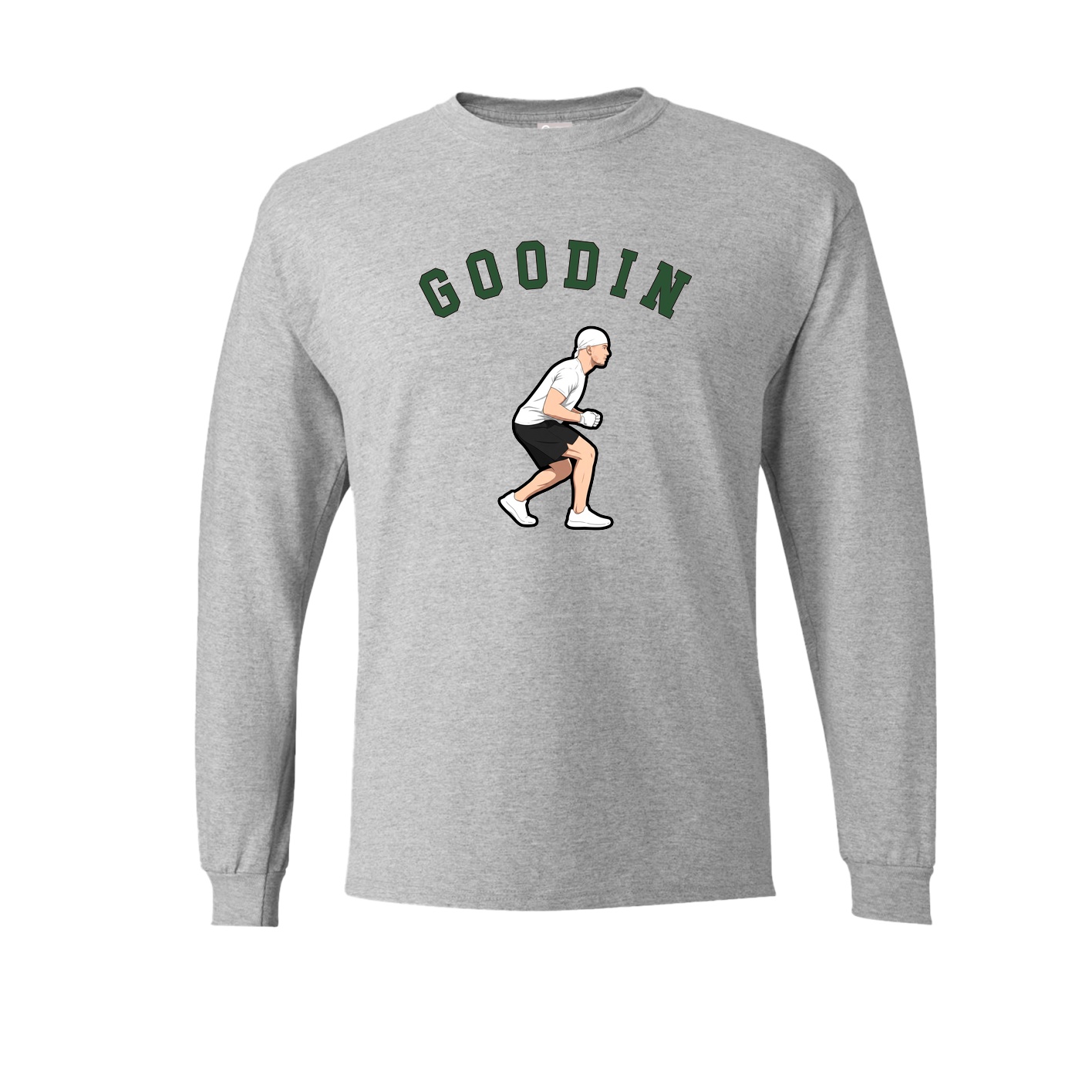 Long Sleeve Tee — Shirsey Arch in Grey