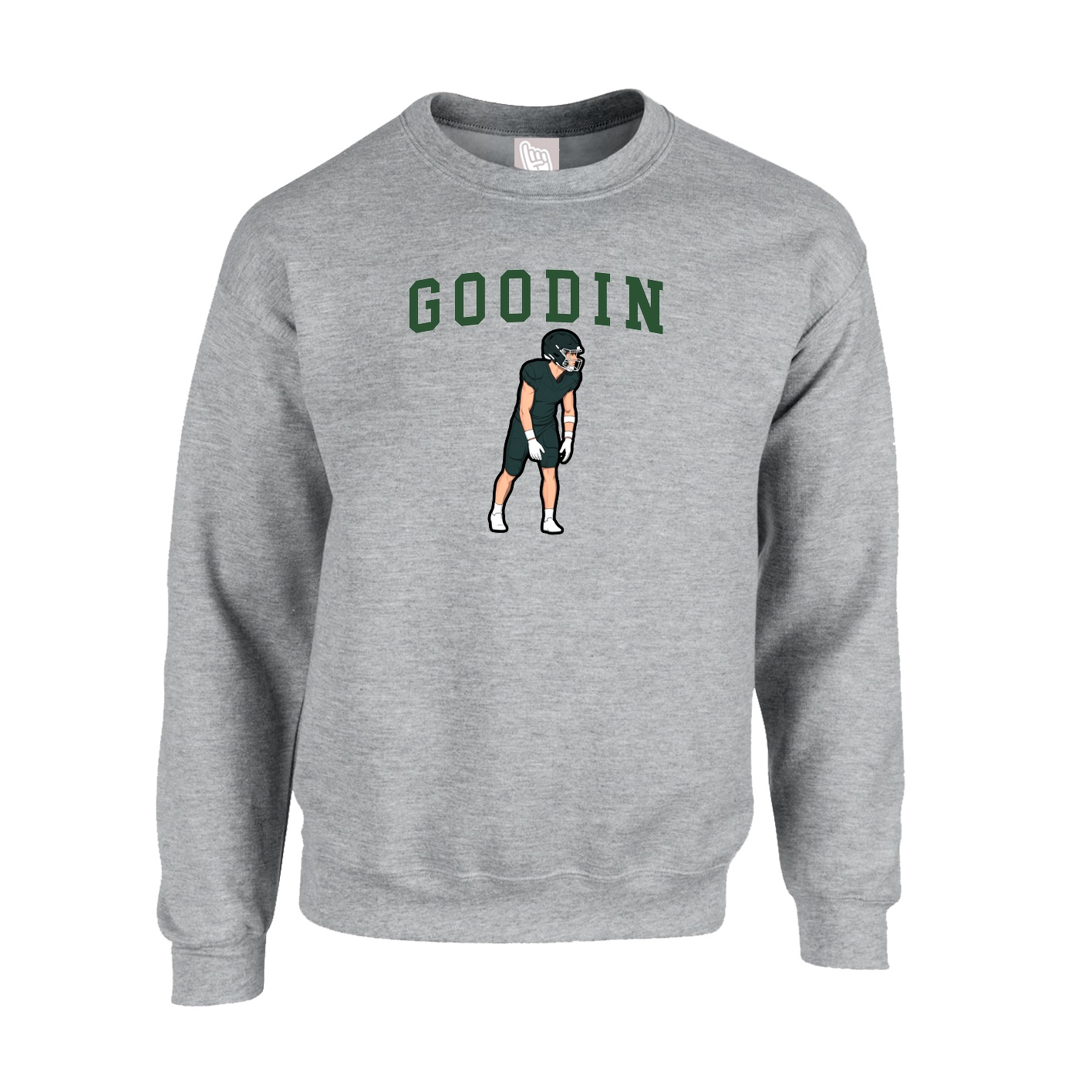 Fleece Crew — Shirsey in Grey