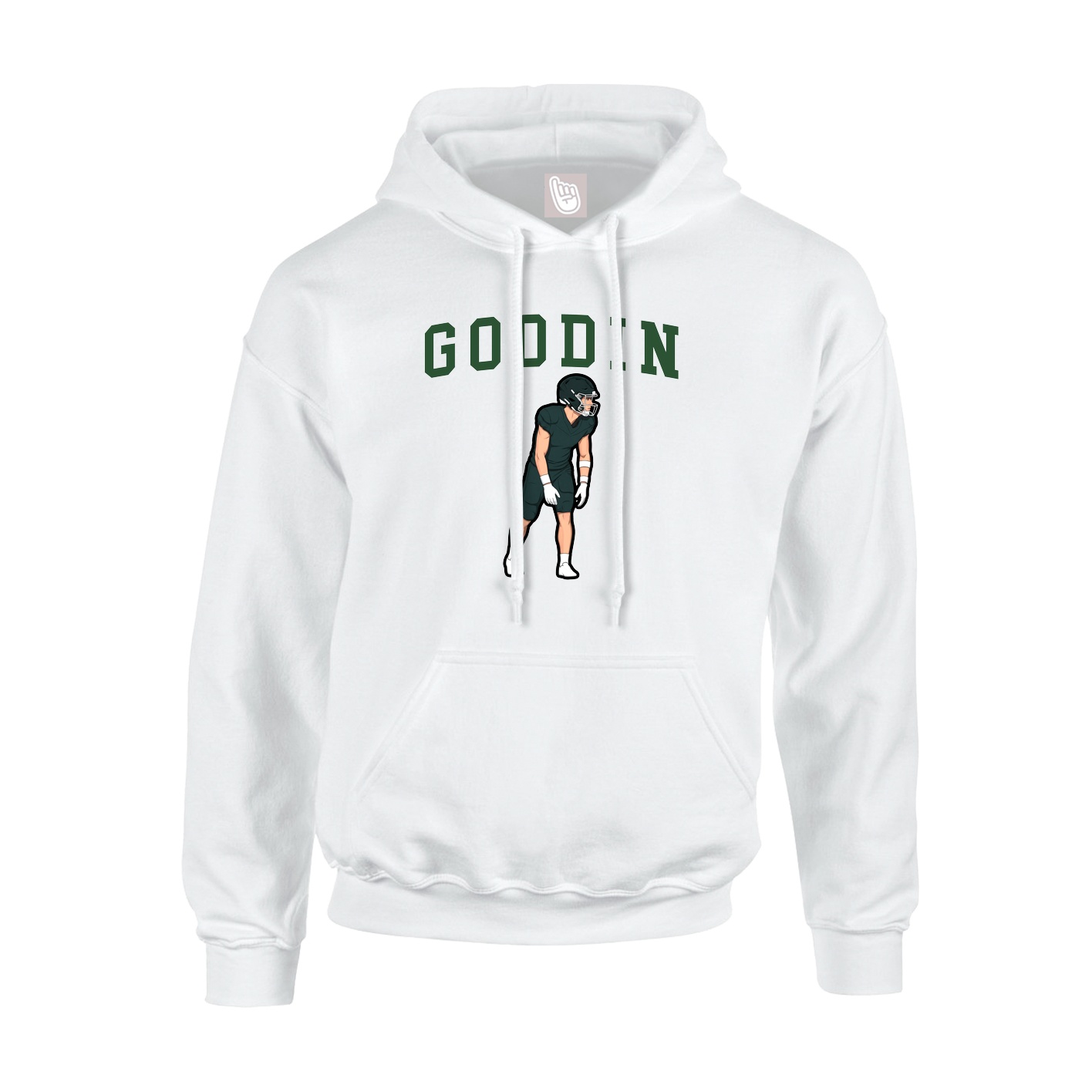 Youth Hoodie — Shirsey in White