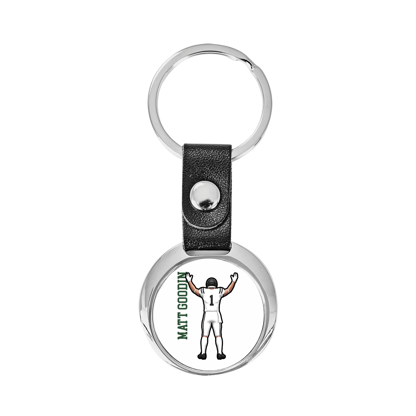 Key Chain — Name Vertical in Classic