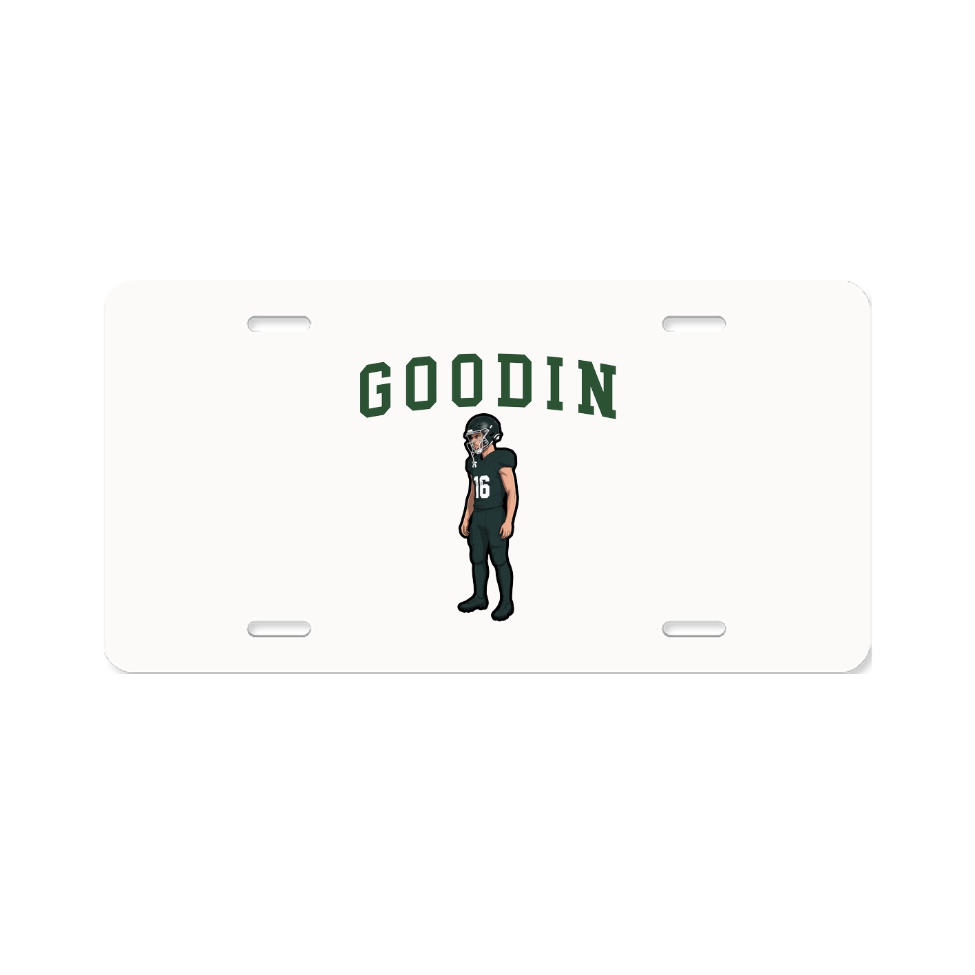 License Plate — Shirsey in Classic