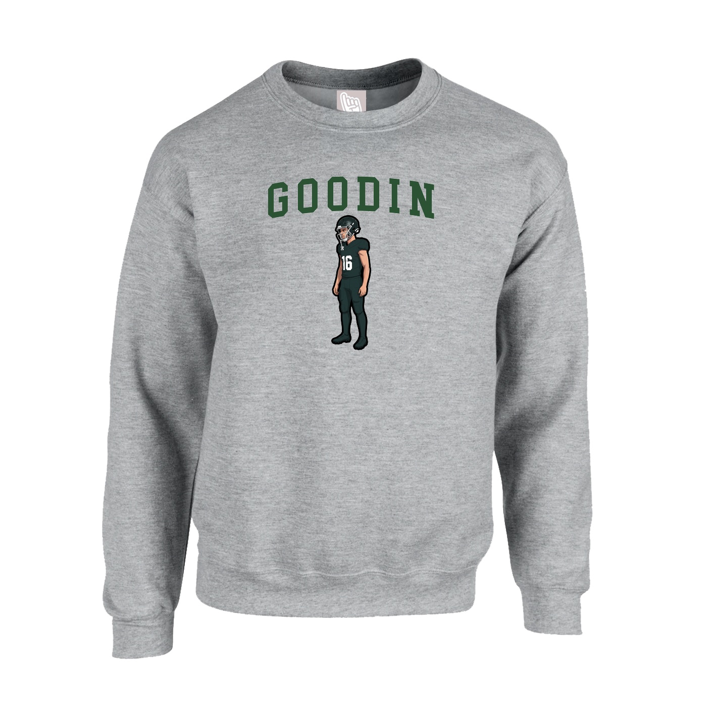 Fleece Crew — Shirsey in Grey