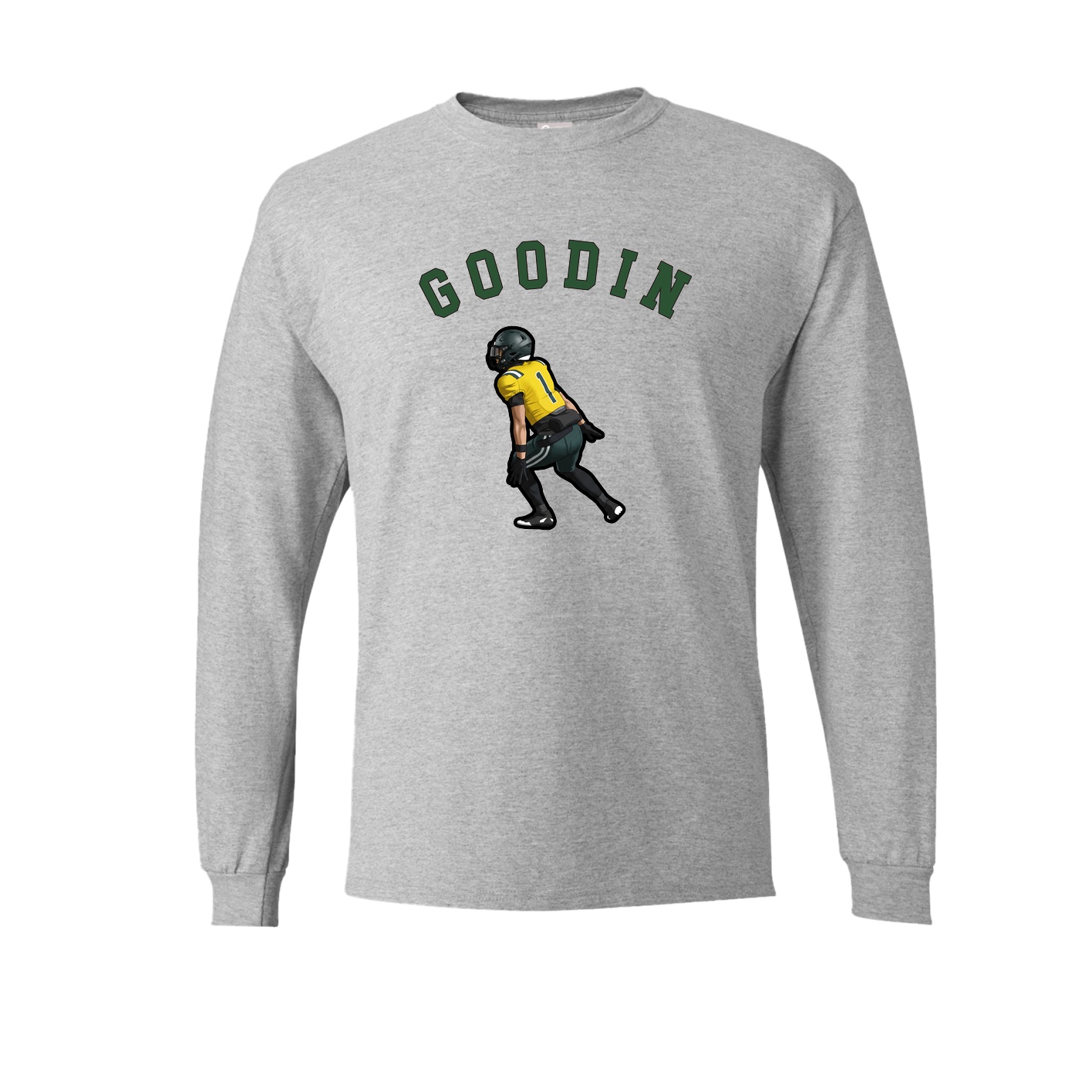 Long Sleeve Tee — Shirsey Arch in Grey