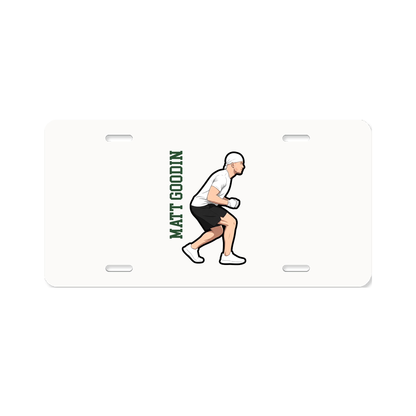 Aluminum License Plate