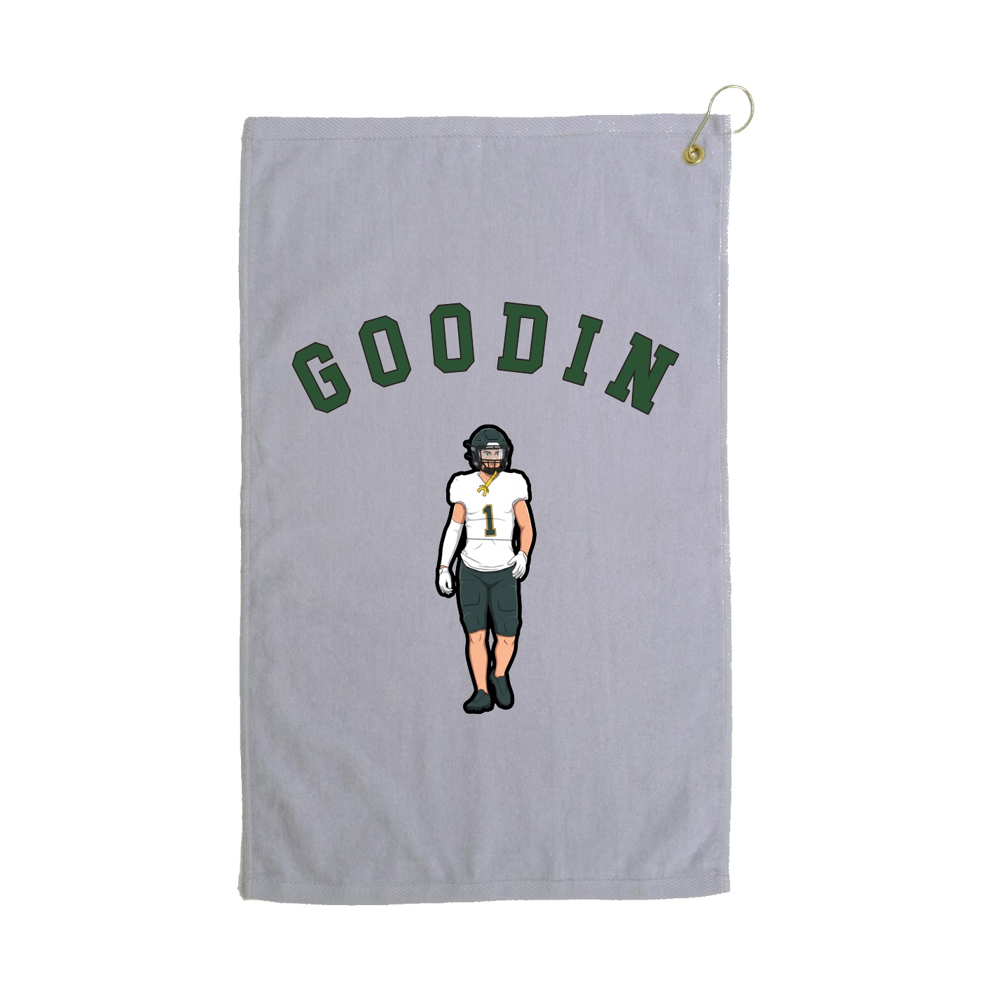 Golf Towel — Shirsey Arch in Grey