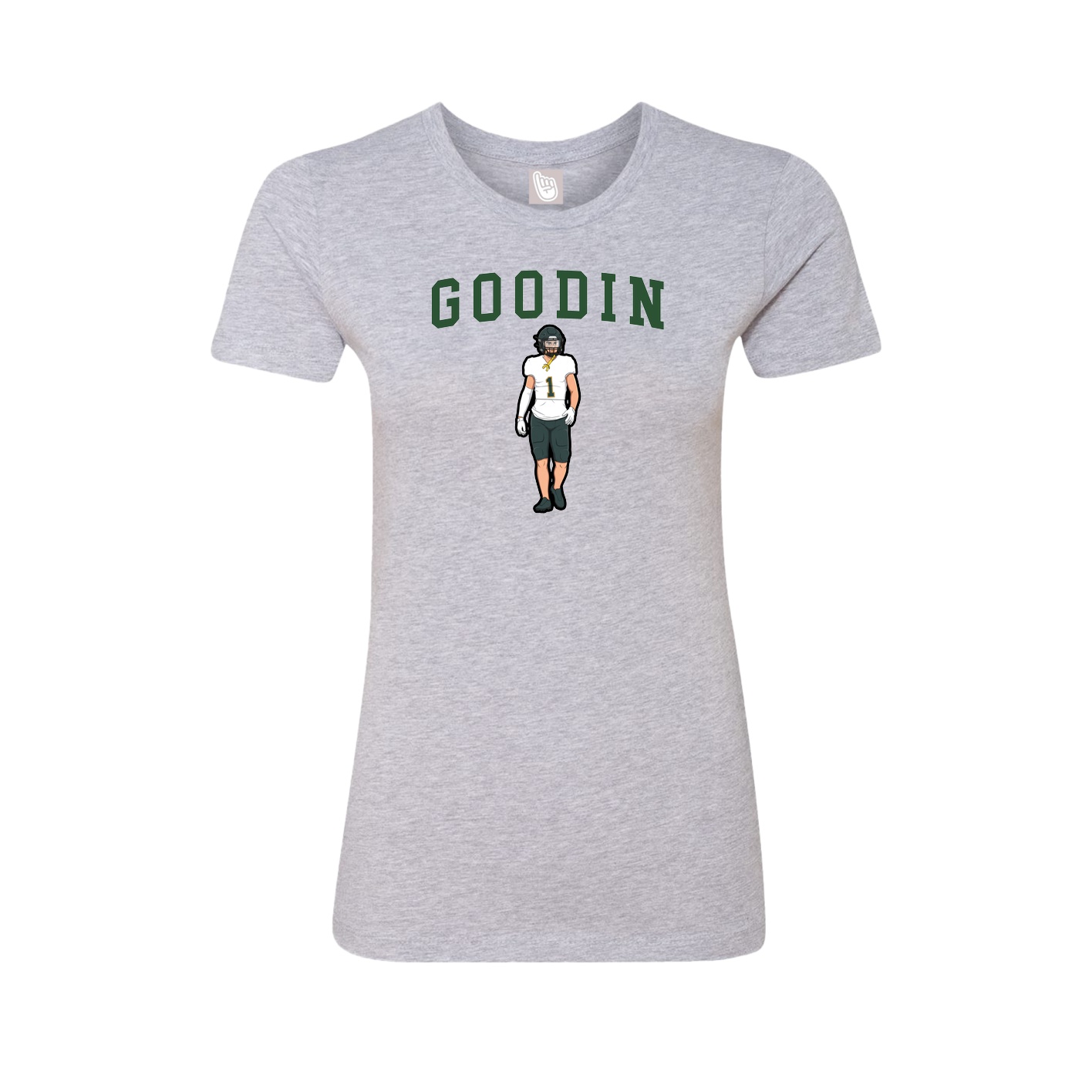 Fitted Women's Tee — Shirsey in Grey