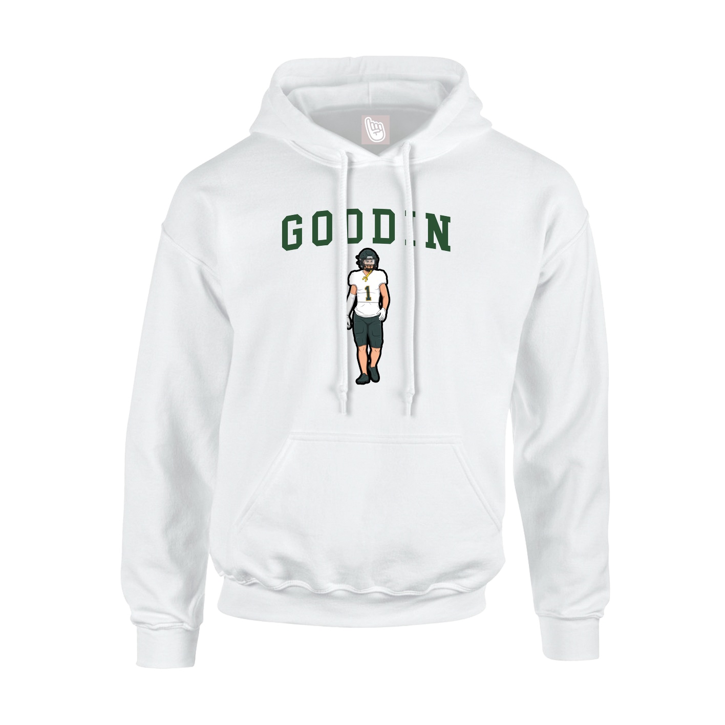 Youth Hoodie — Shirsey in White