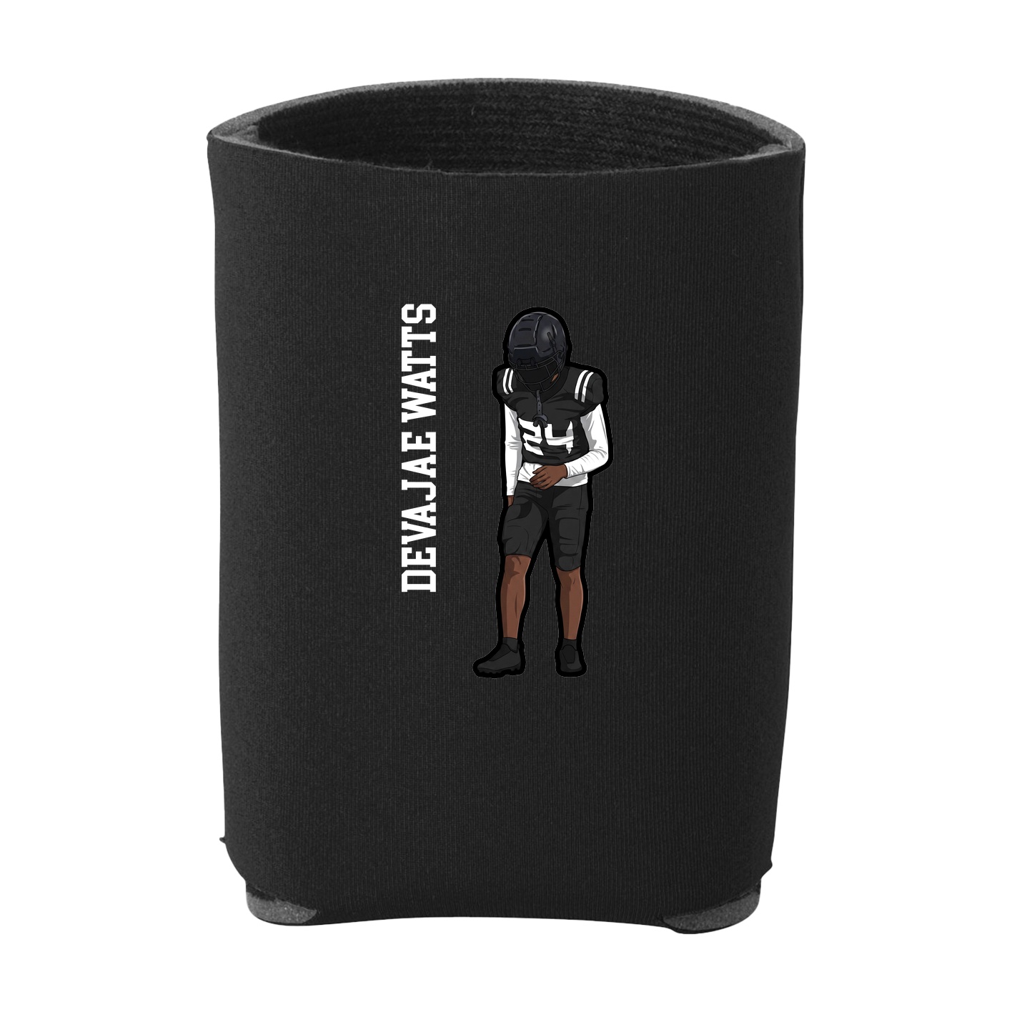 Can Holder — Name Vertical in Black