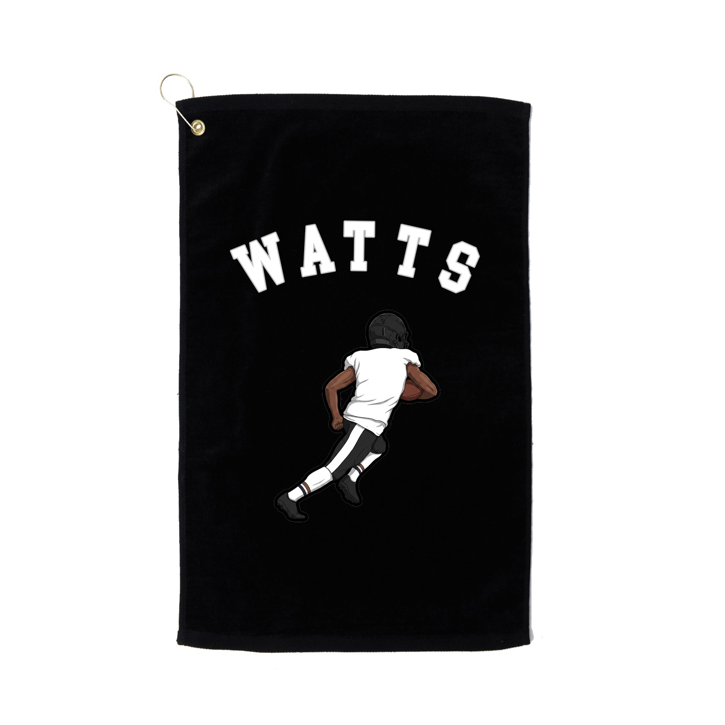 Golf Towel — Shirsey Arch in Black