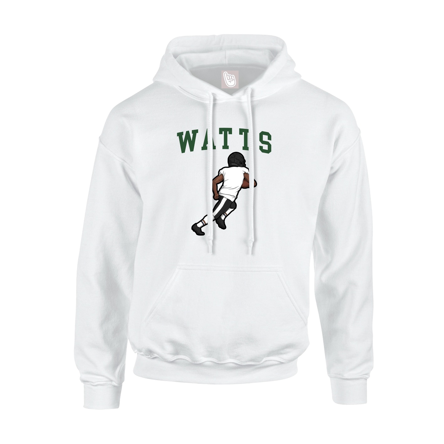 Hoodie — Shirsey in White