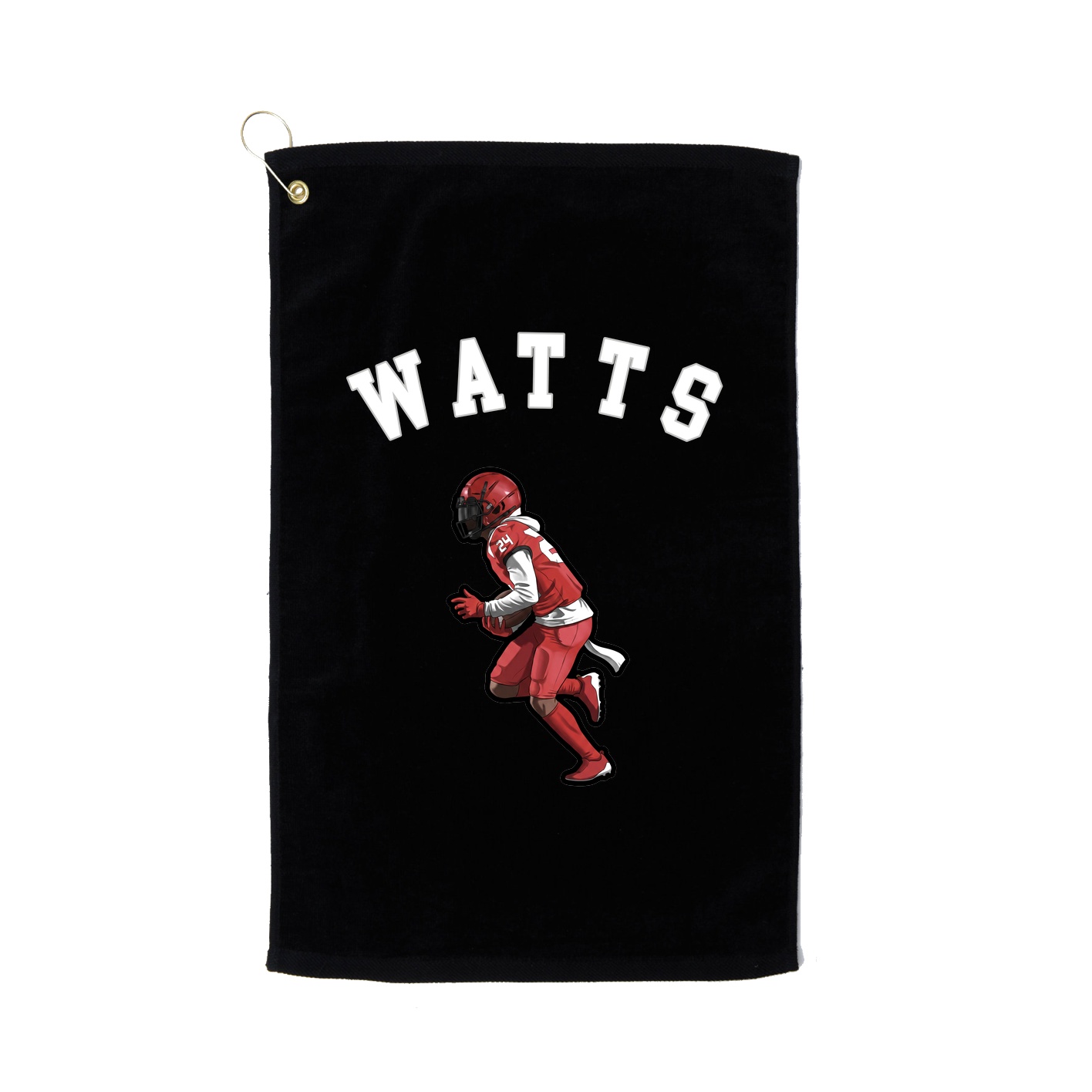 Golf Towel — Shirsey Arch in Black
