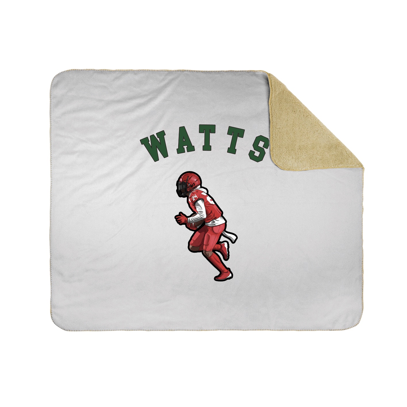 Throw Blanket — Shirsey Arch in White
