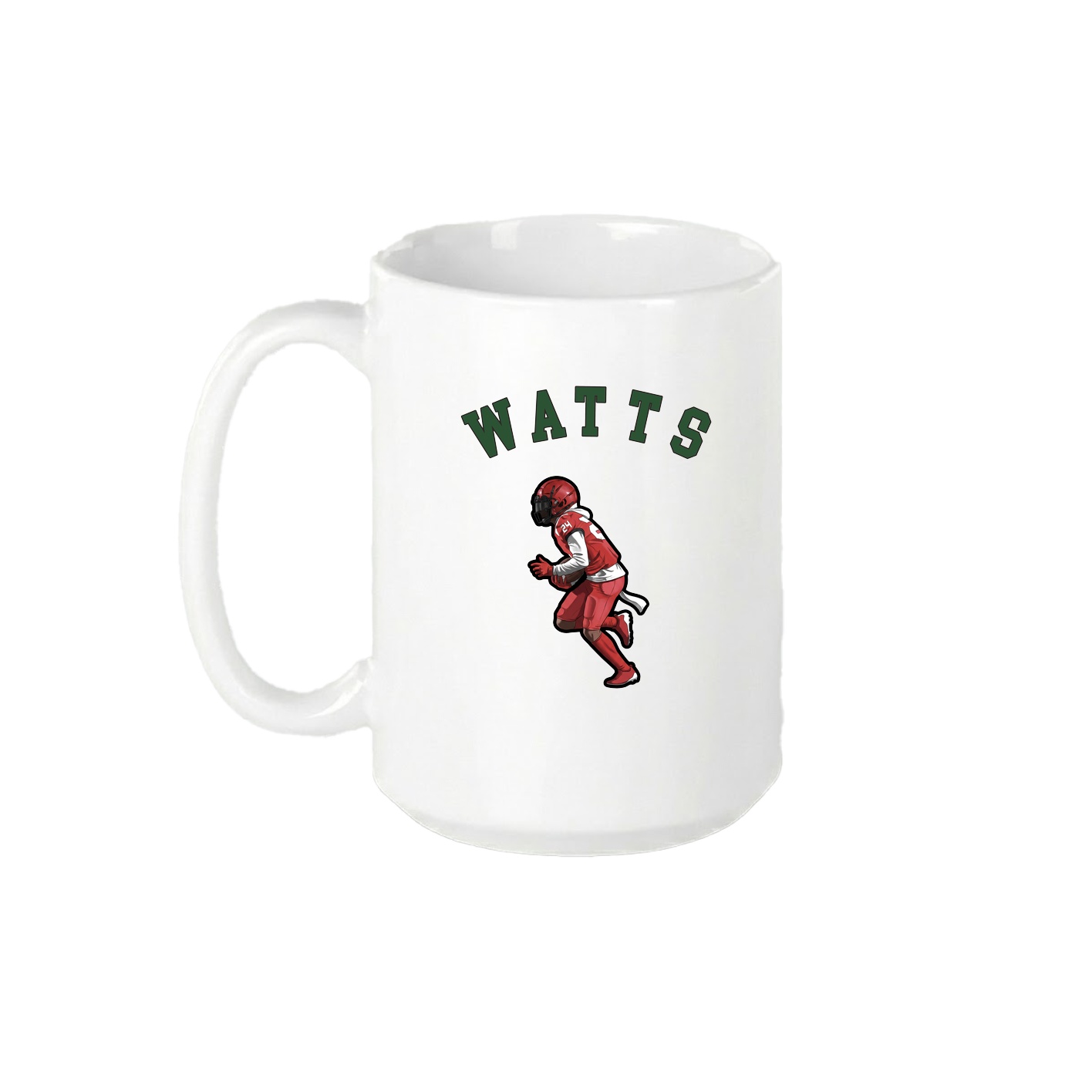 15oz Coffee Mug — Shirsey Arch in White