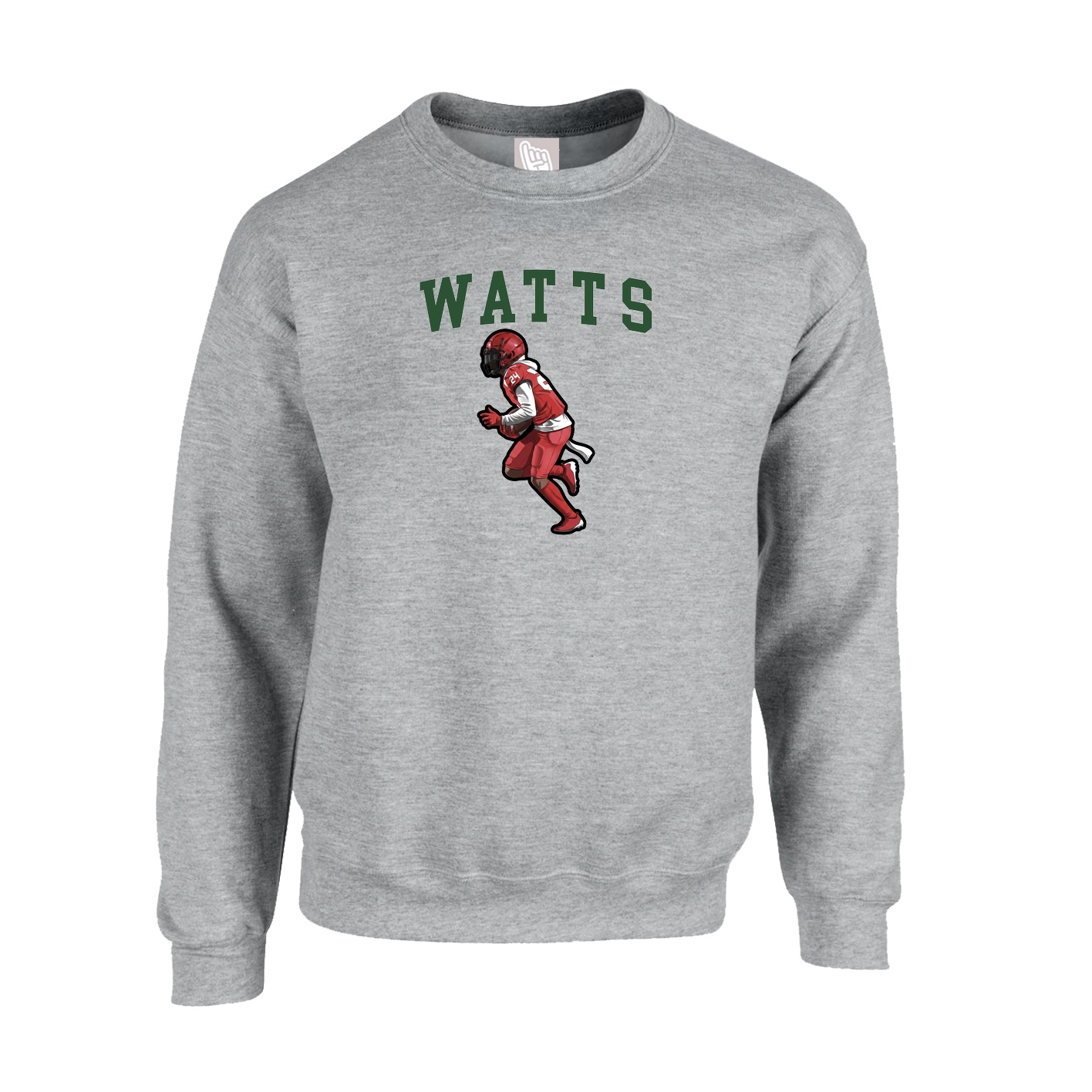 Fleece Crew — Shirsey in Grey