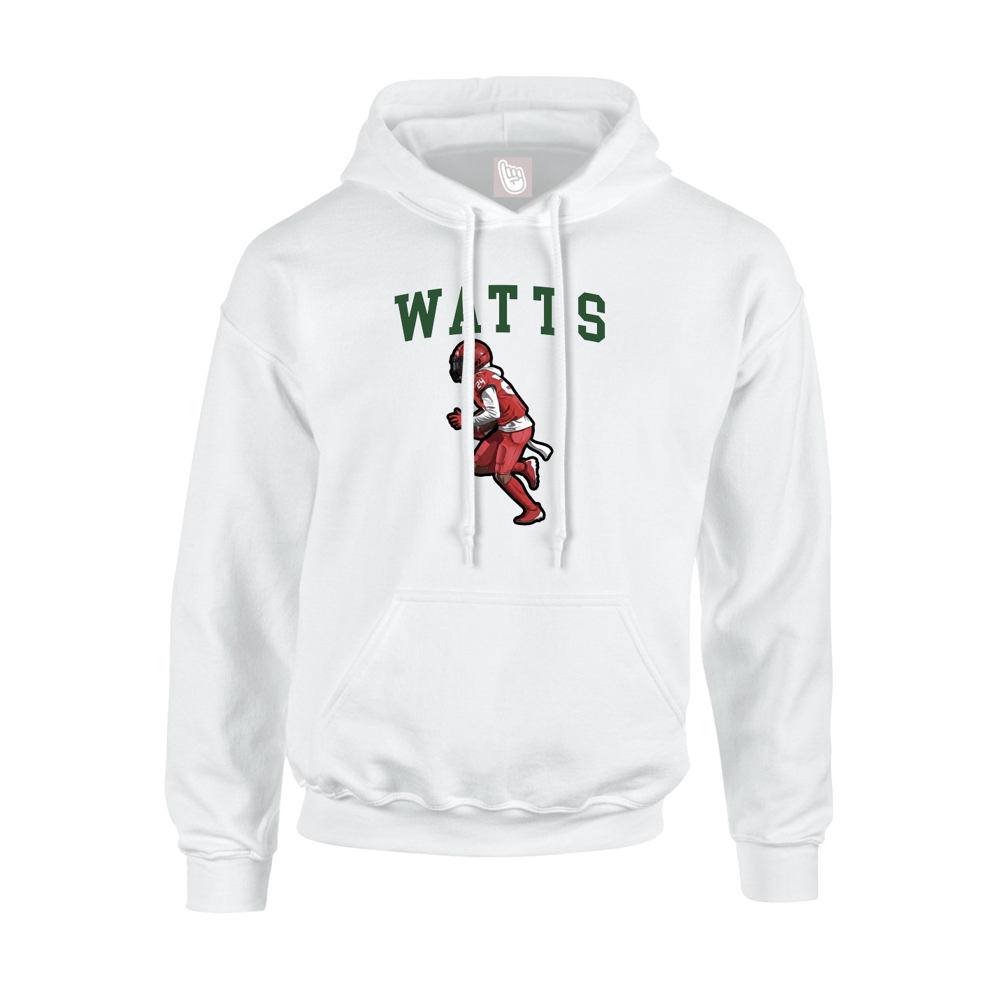 Youth Hoodie — Shirsey in White