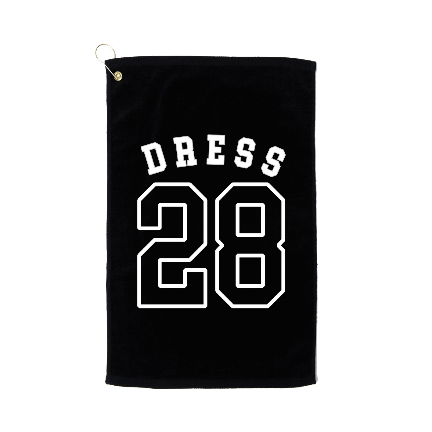 Golf Towel — Shirsey Arch in Black