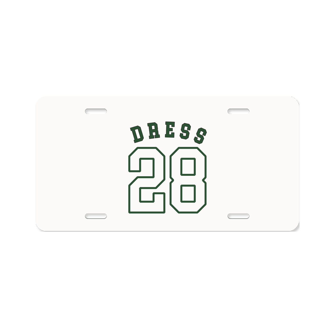 License Plate — Shirsey Arch in Classic