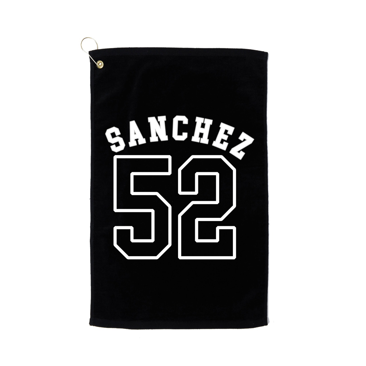 Golf Towel — Shirsey Arch in Black
