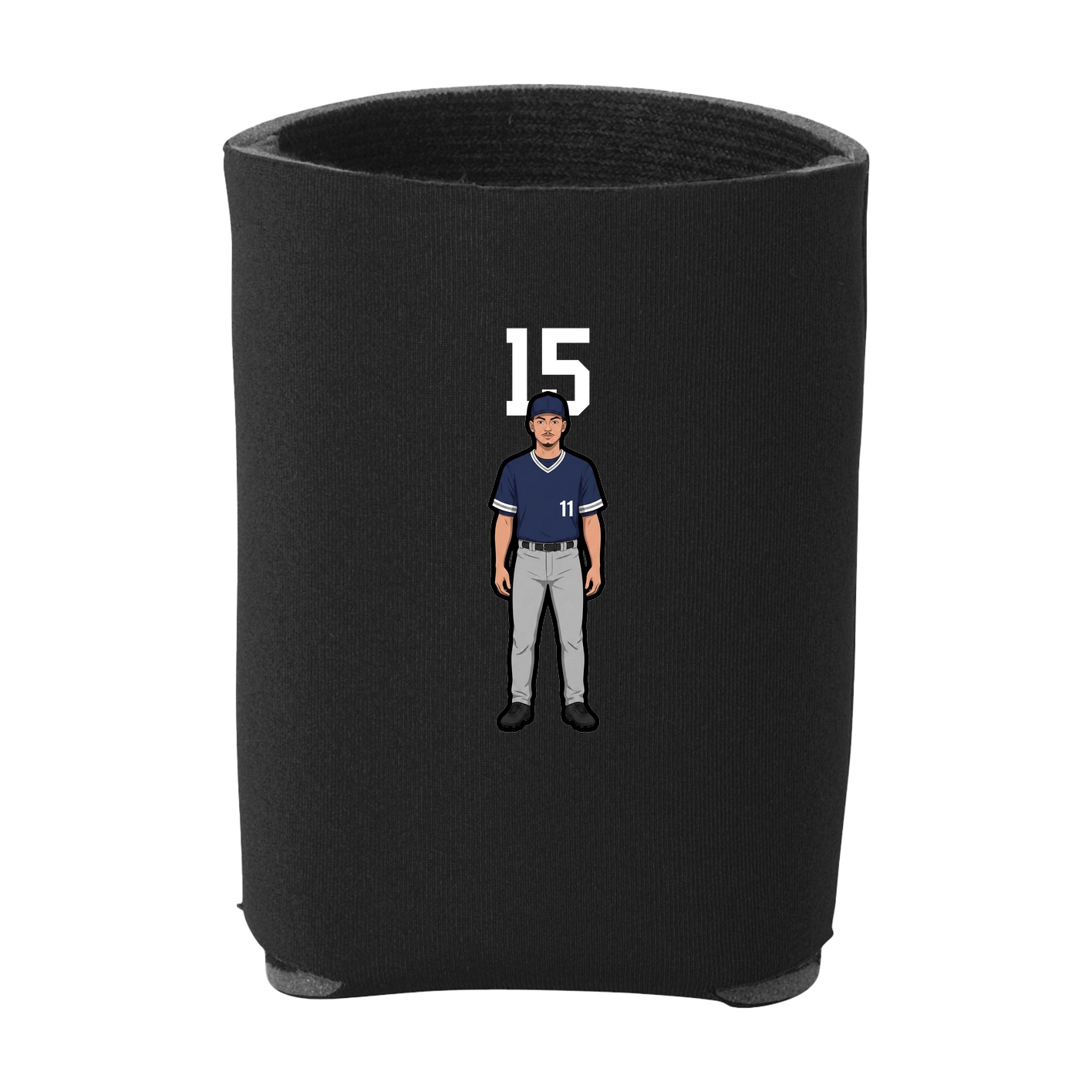 Can Holder — Number Top in Black