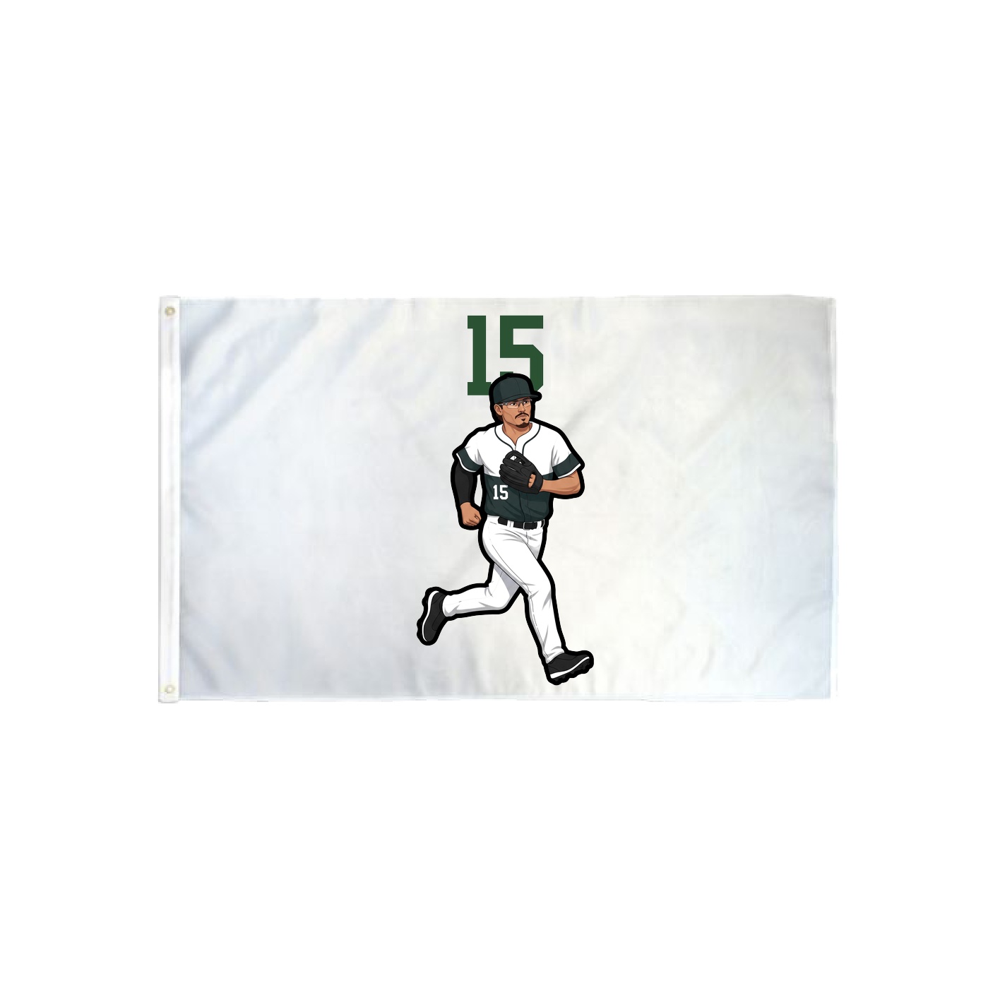 3x5 Flag — Number Top in Classic