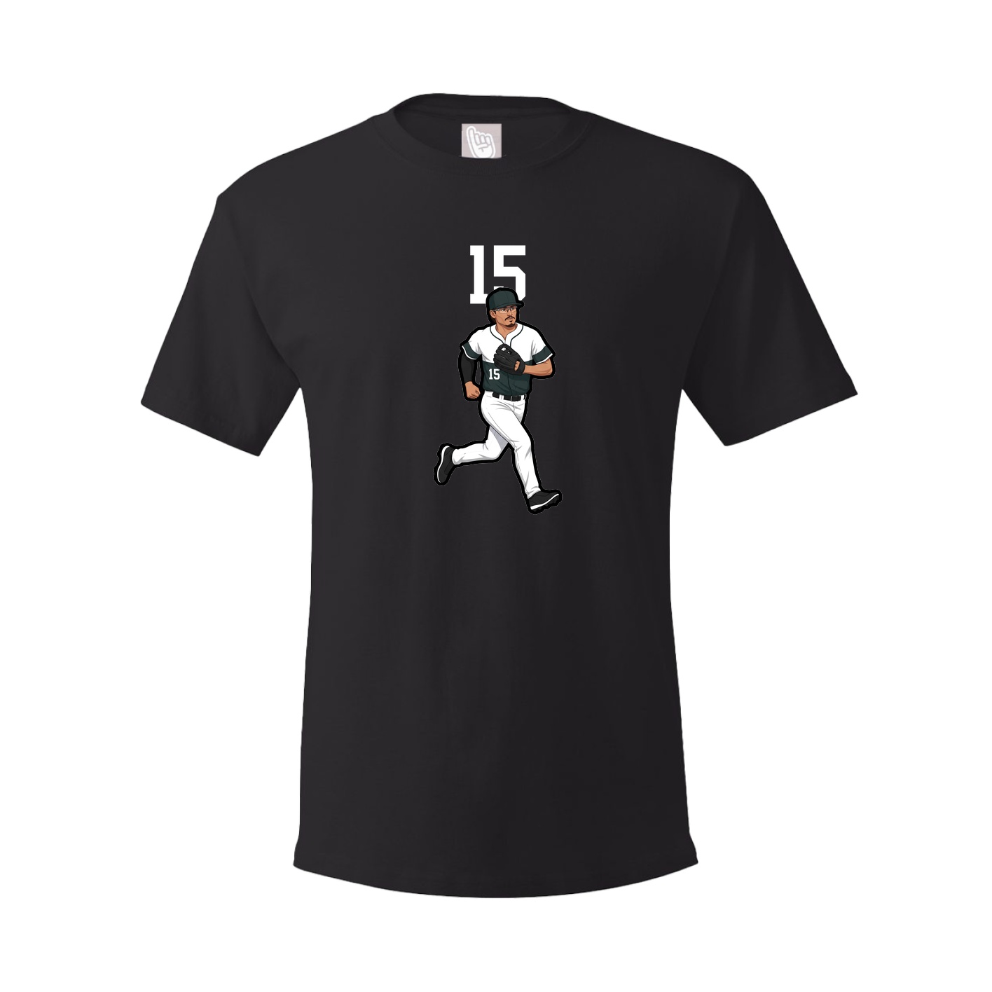 Tee — Number Top in Black